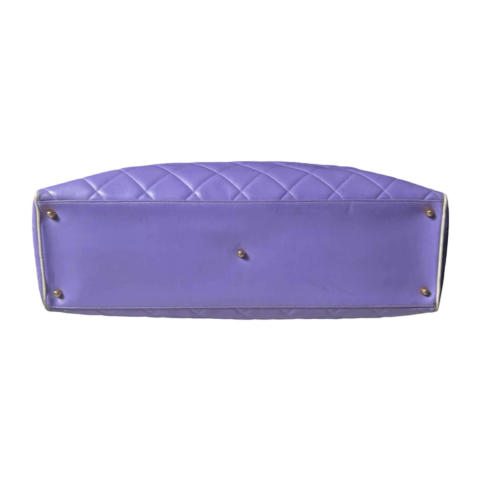 Chanel Vintage Matelassé Collector's Bowling Duffle
