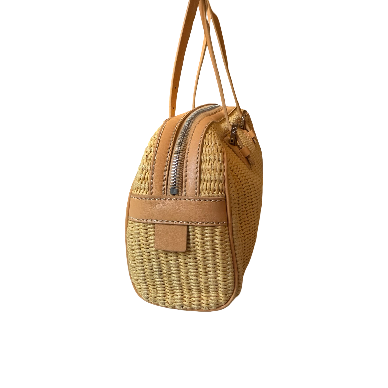 Fendi Vintage Woven Shoulder Bag