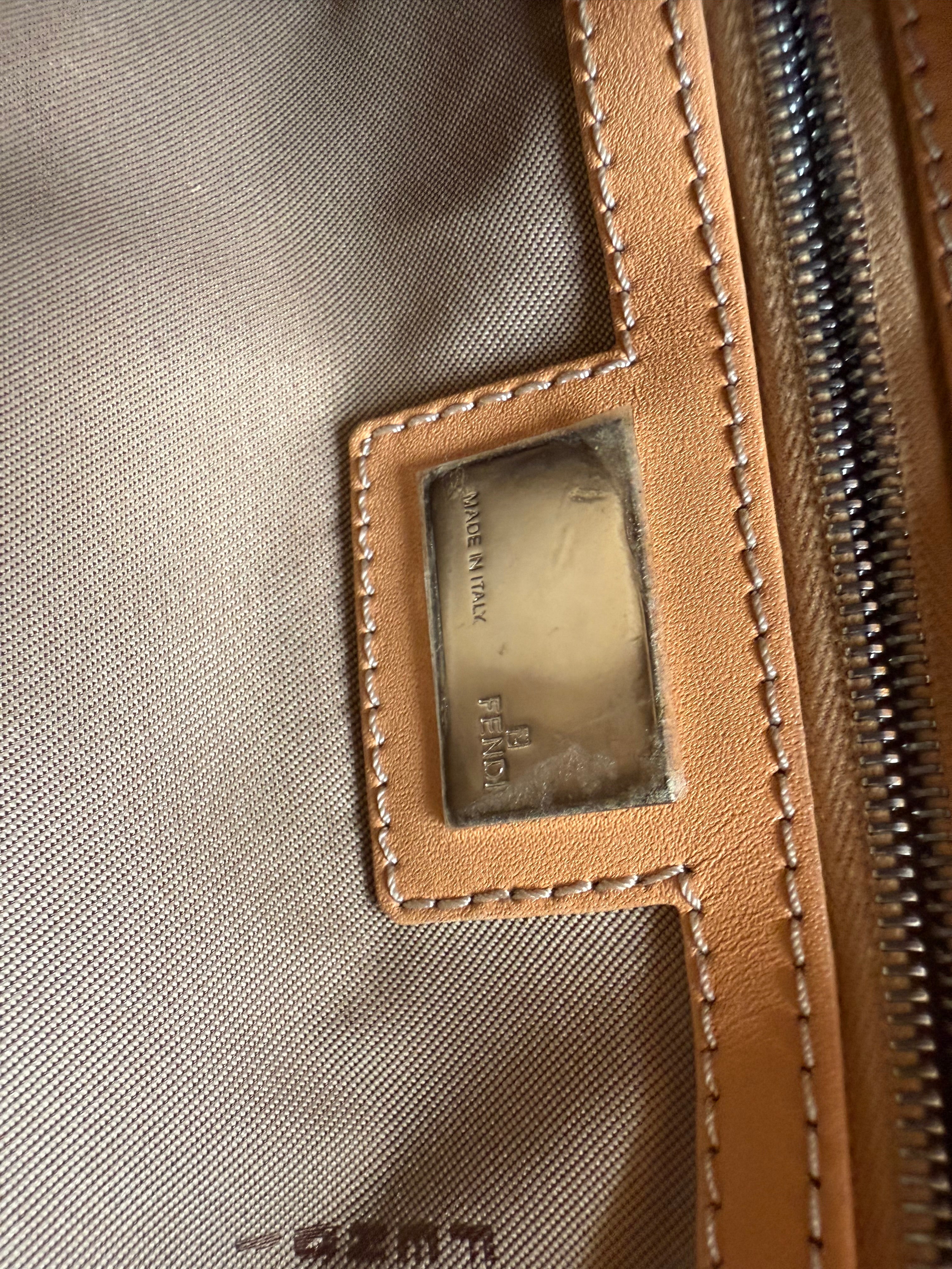 Fendi Vintage Woven Shoulder Bag