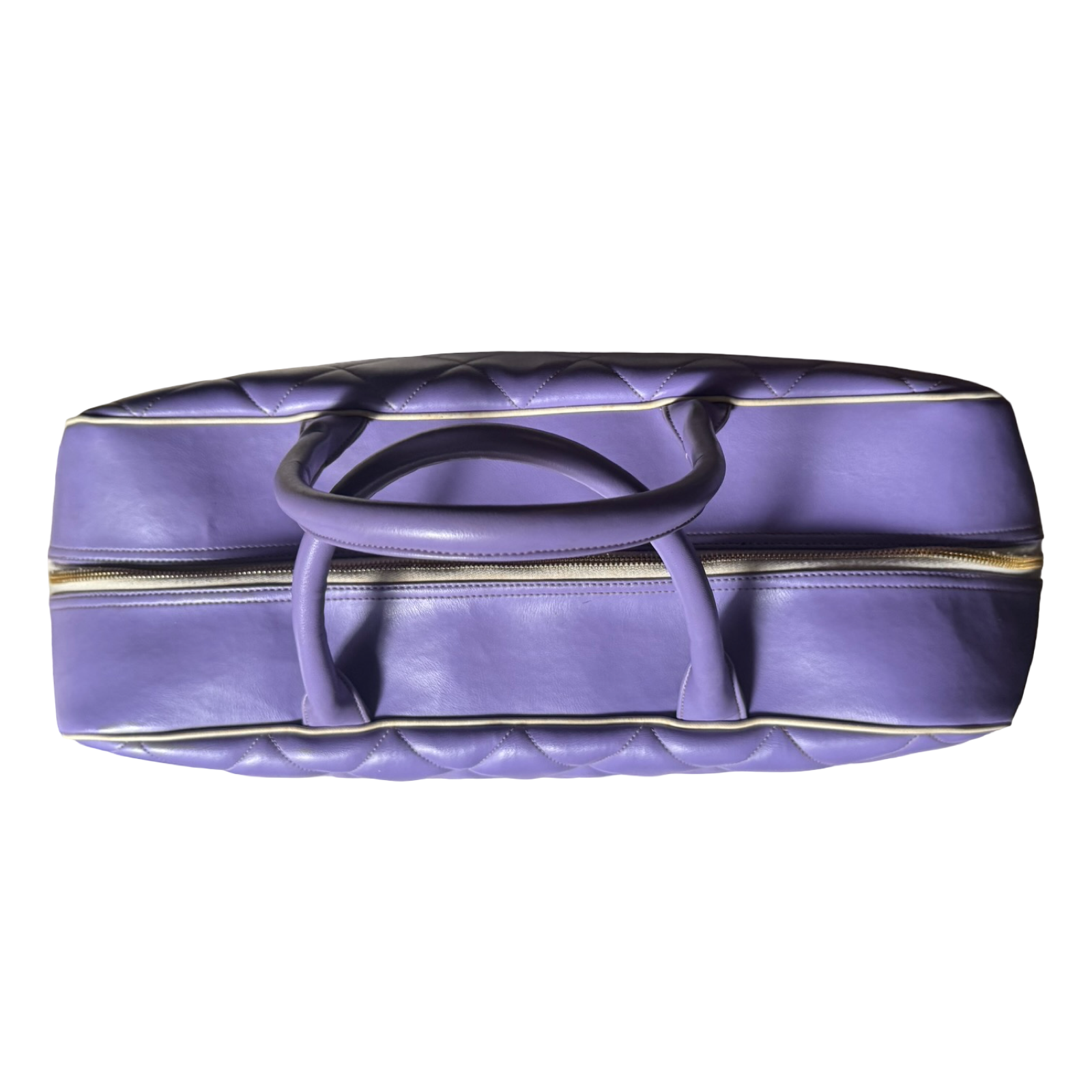 Chanel Vintage Matelassé Collector's Bowling Duffle