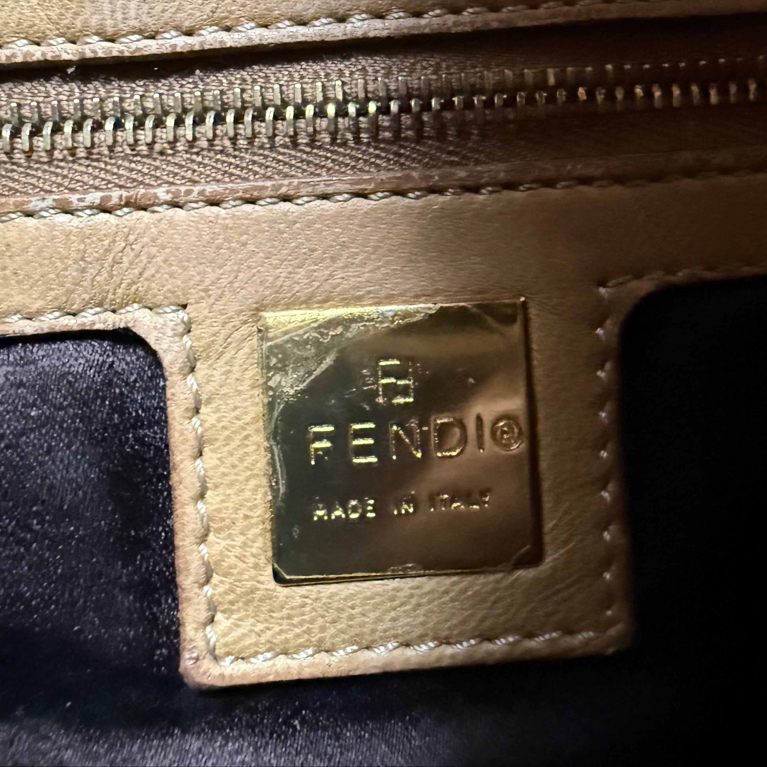 Fendi Vintage Mama Baguette Suede