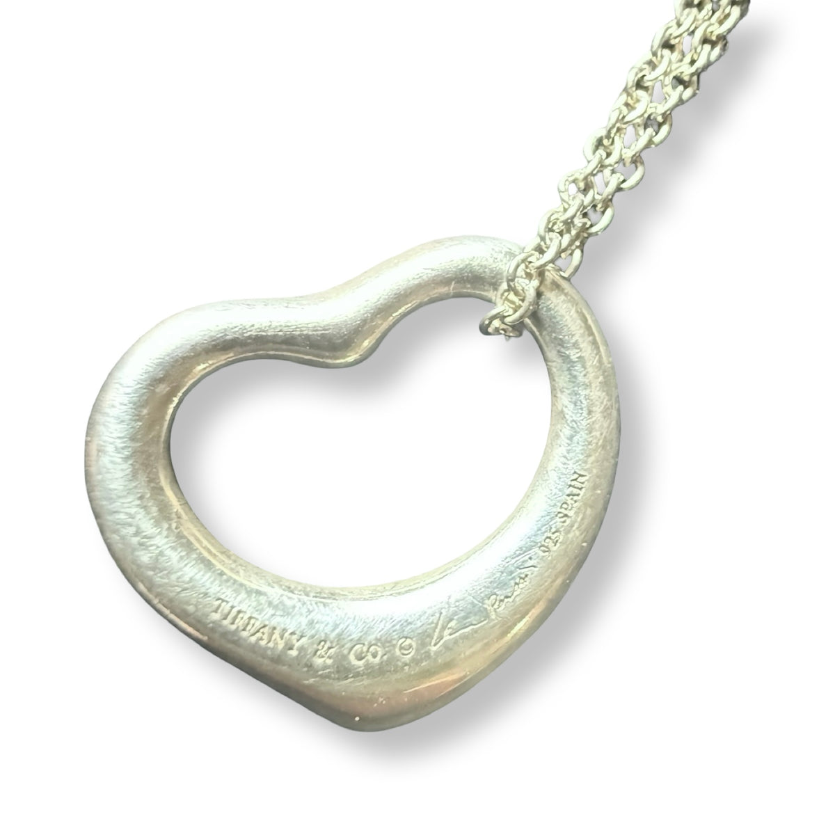 Tiffany & Co. Open Heart Pendant Small