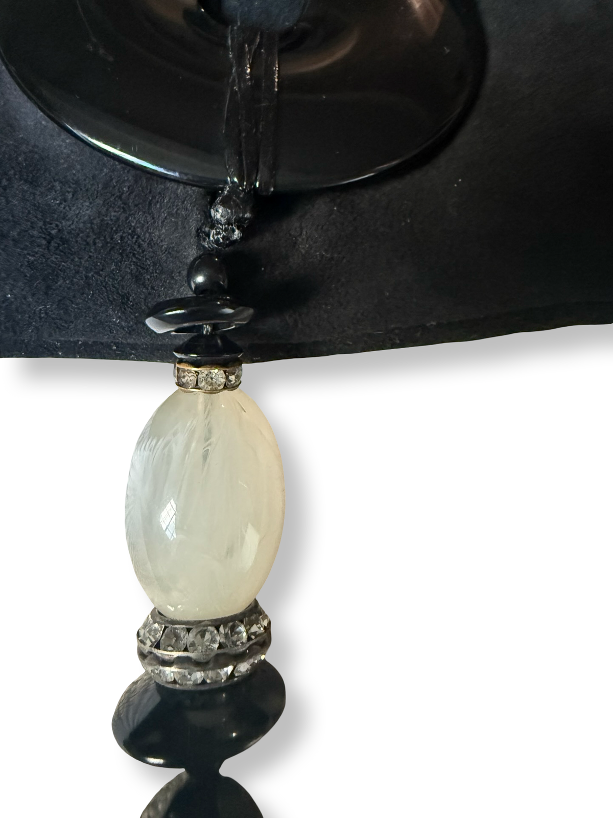 Yves Saint Laurent Vintage Jade Tassel Bag