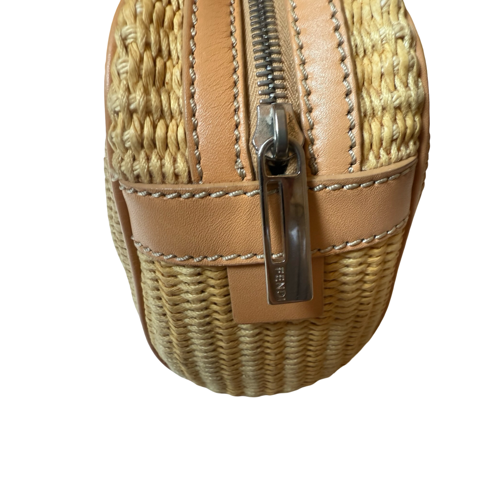 Fendi Vintage Woven Shoulder Bag