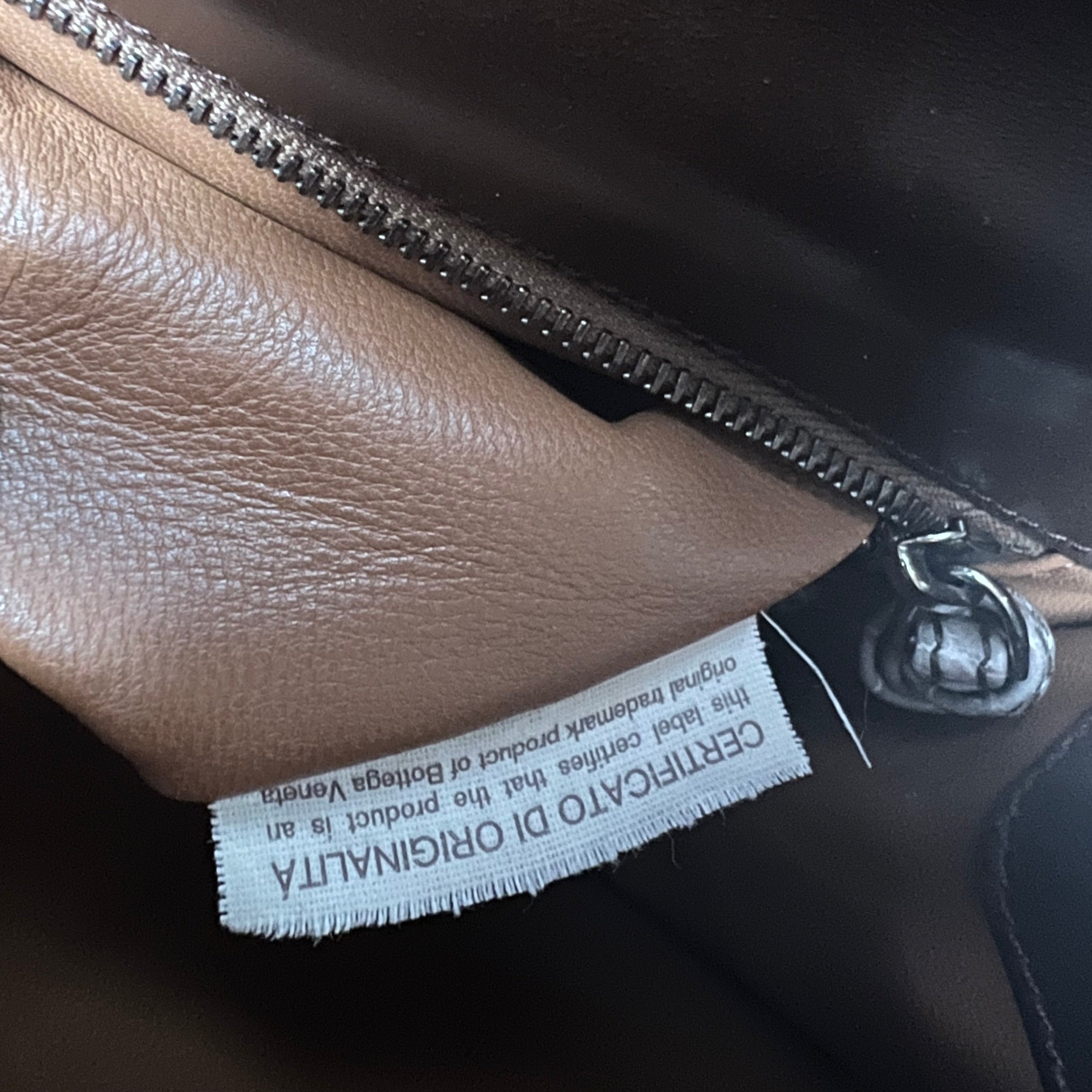 Bottega Veneta authentic handbag croc leather