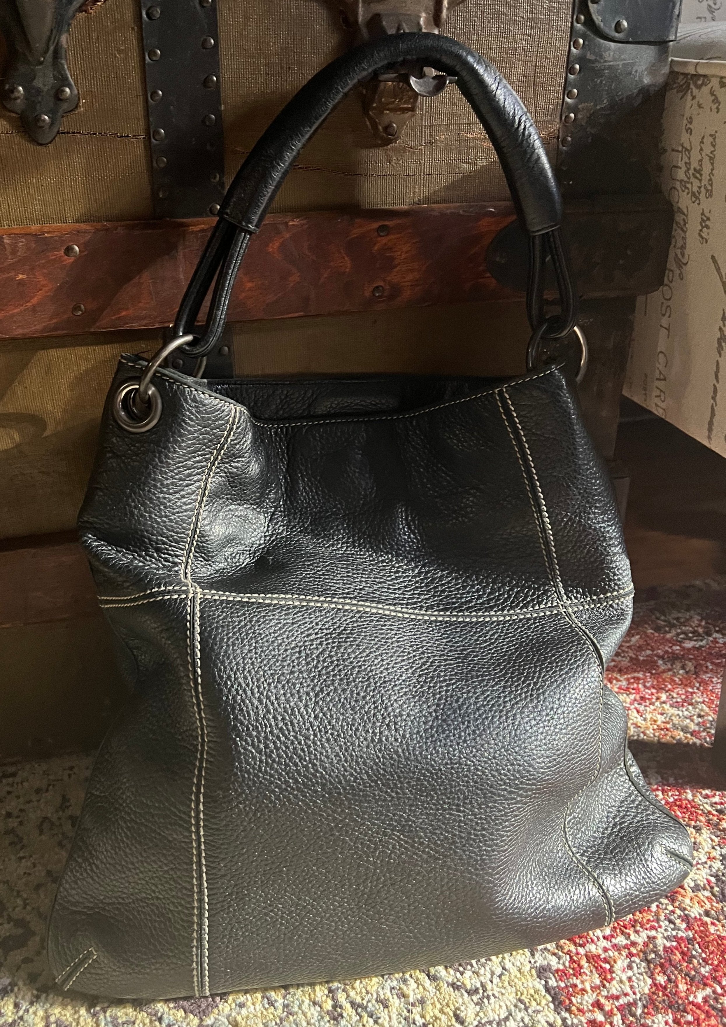 Bottega Veneta Retro Leather Tote