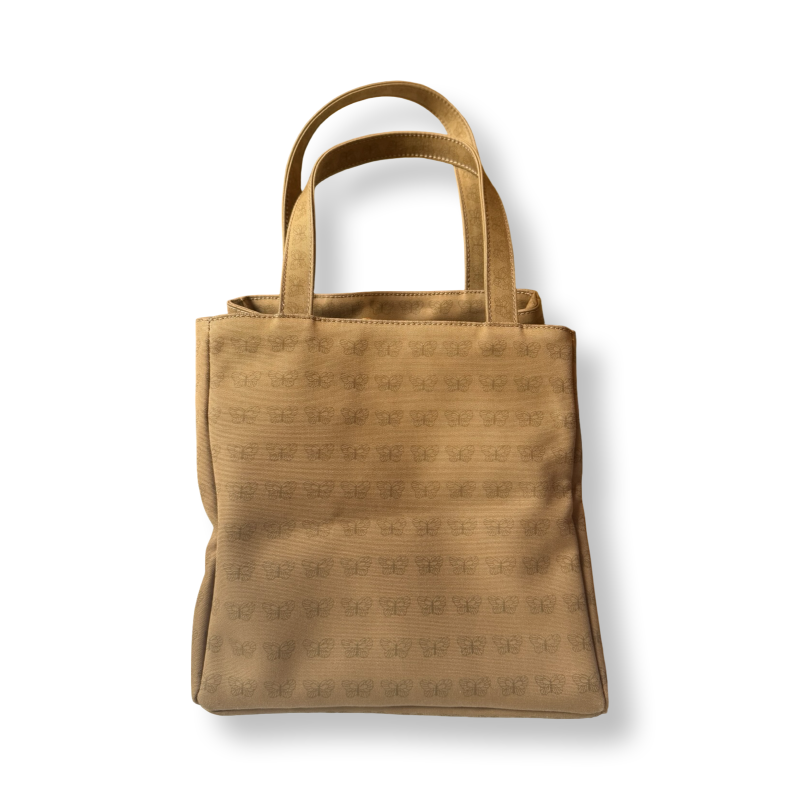 Bottega Veneta Vintage Canvas Butterfly Tote