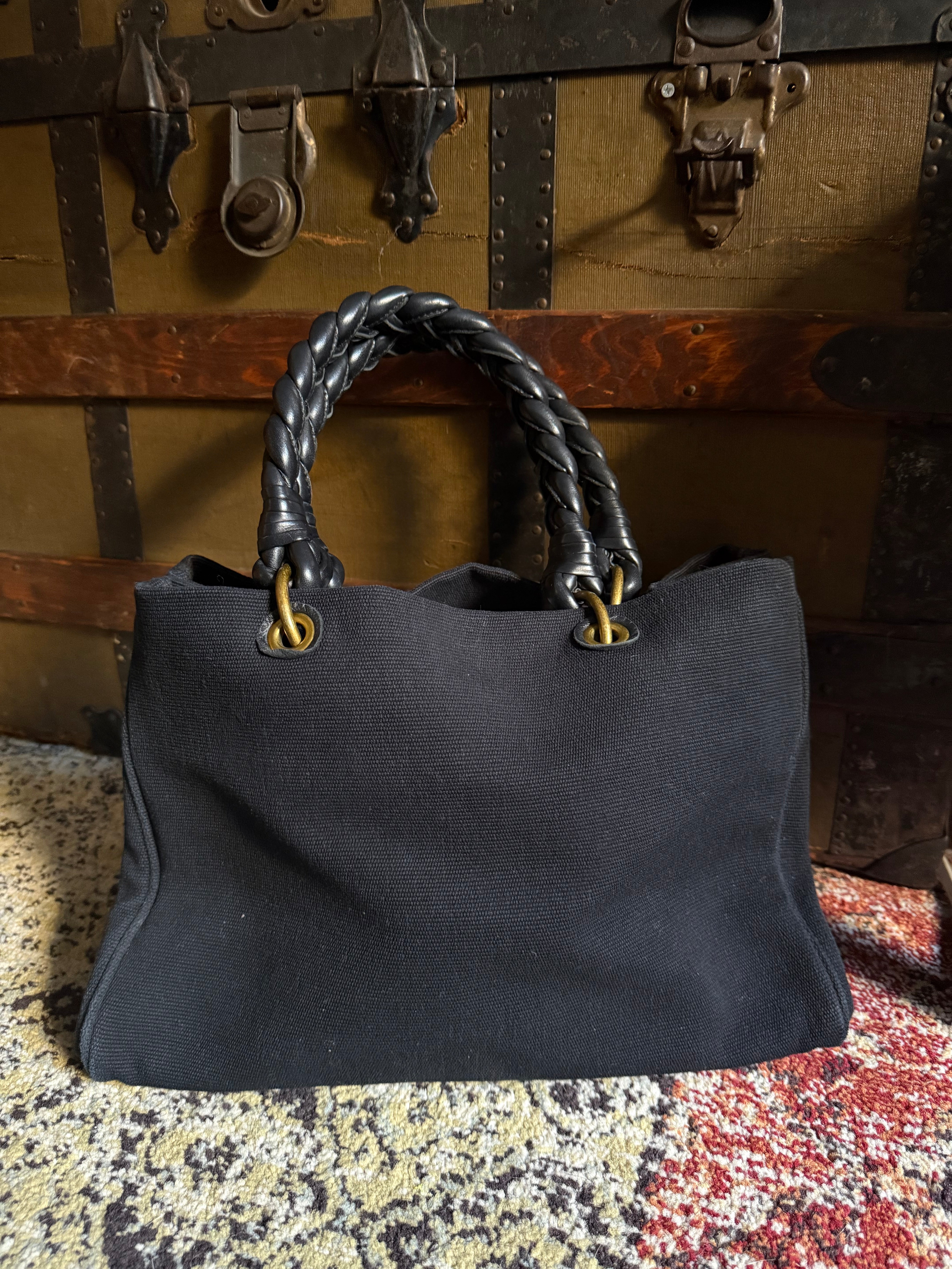 Bottega Veneta Braided Handle Tote