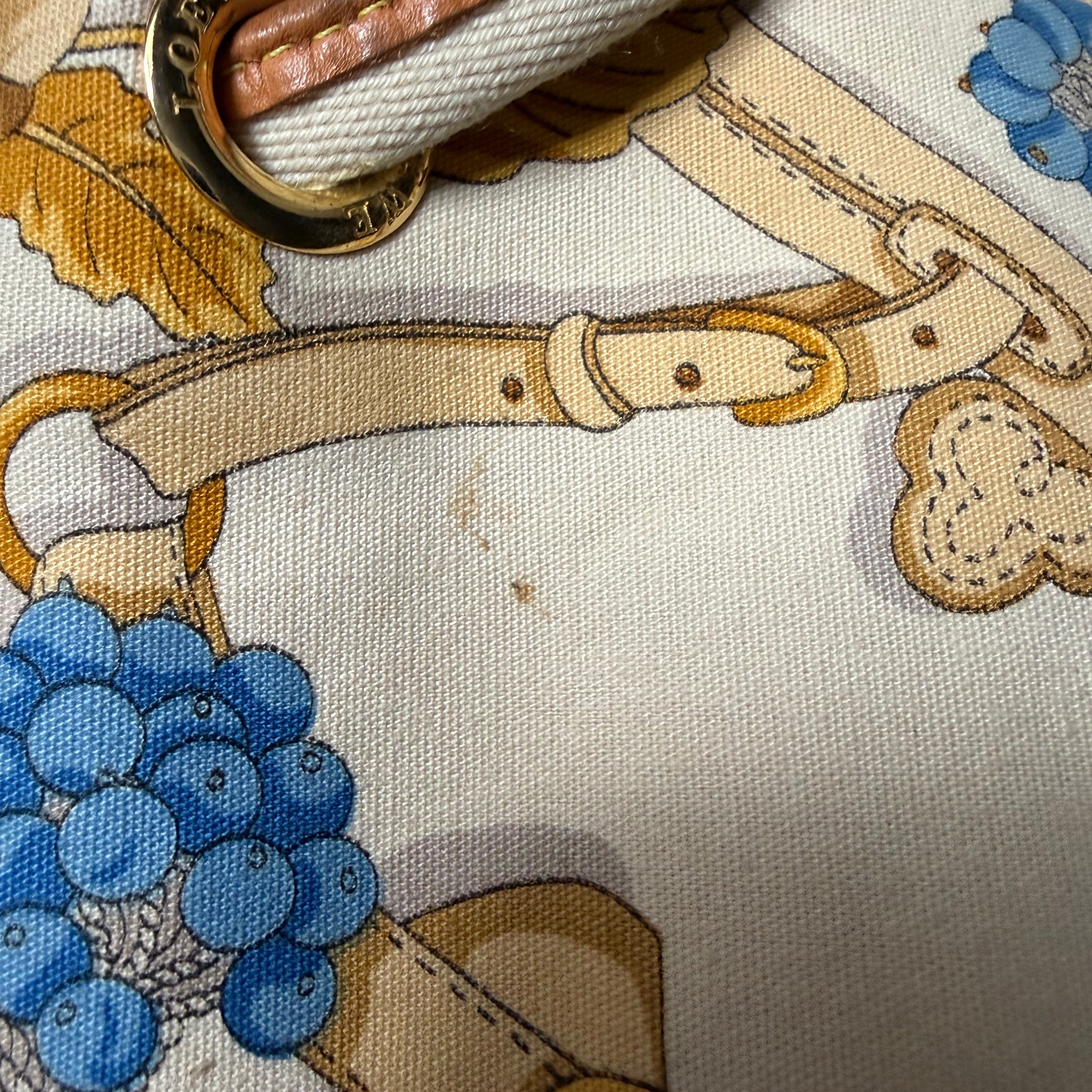 Loewe Vintage Scarf Print Tote