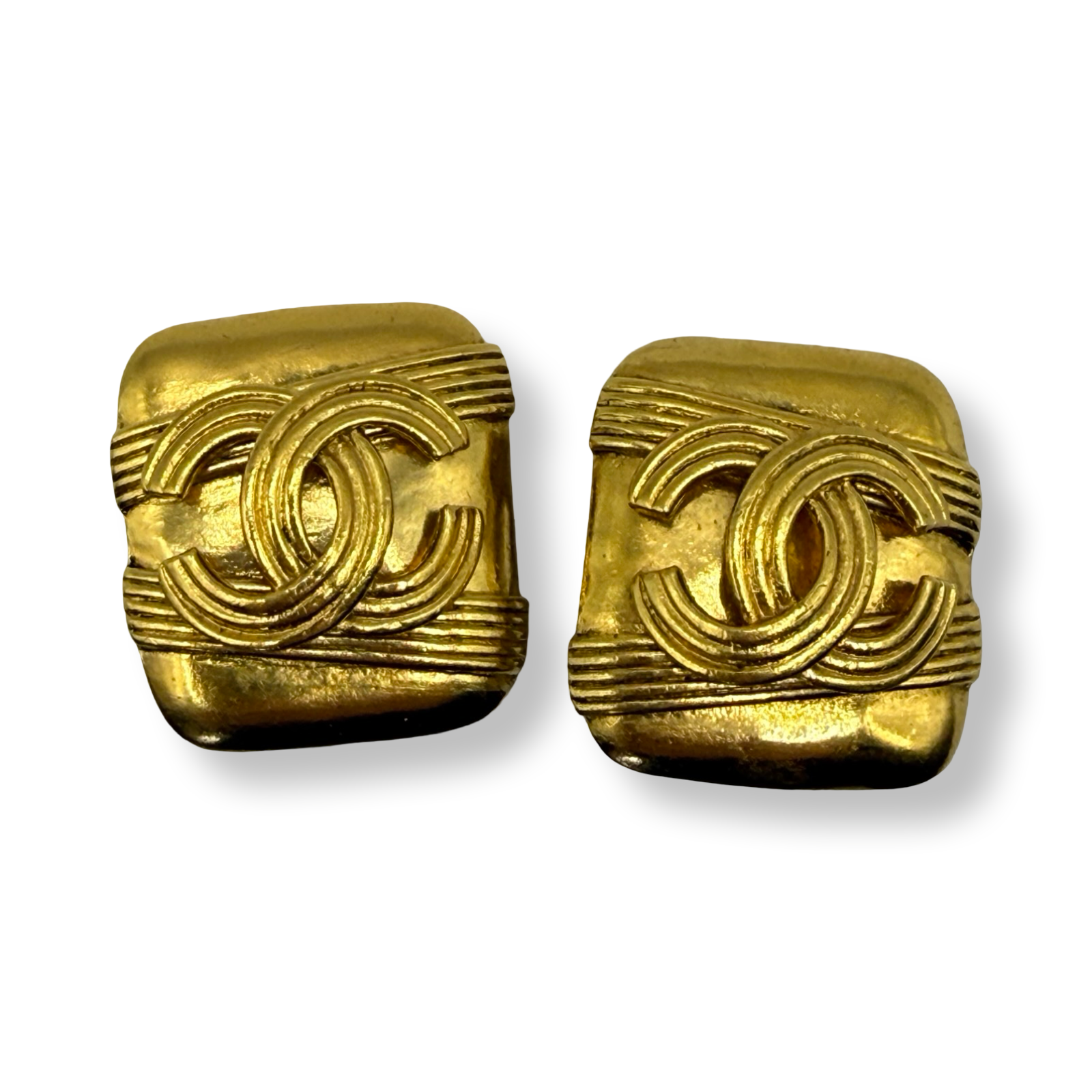 Chanel Vintage '90s CC Earrings