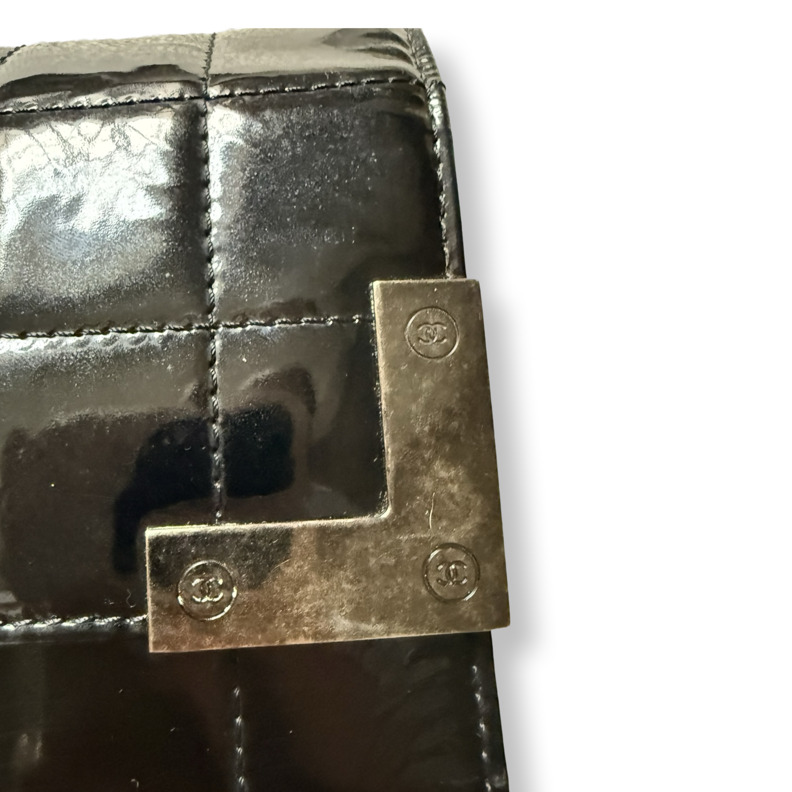 Chanel vintage clutch bag