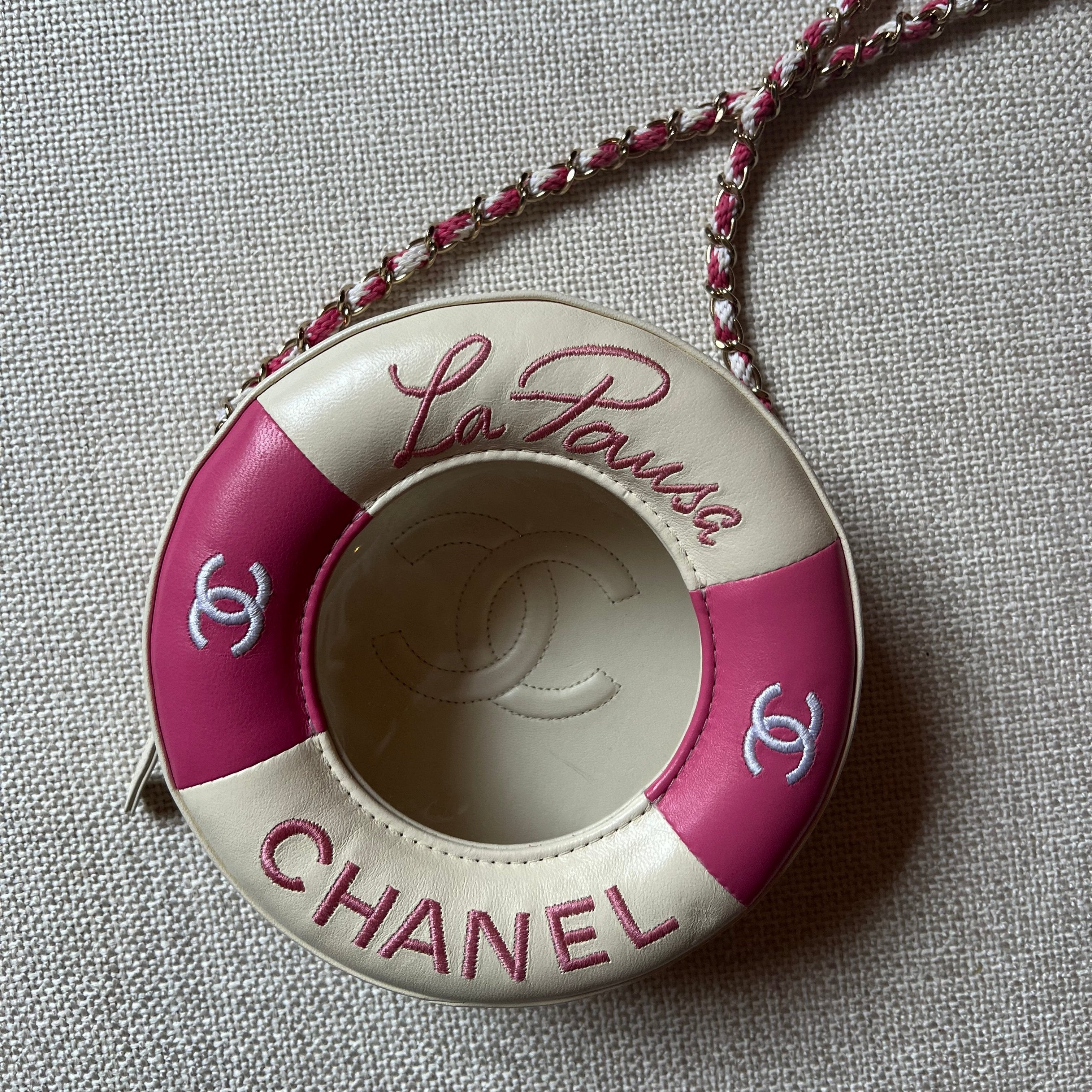 Chanel Pink Life Saver cross body bag cruise collection 2019
