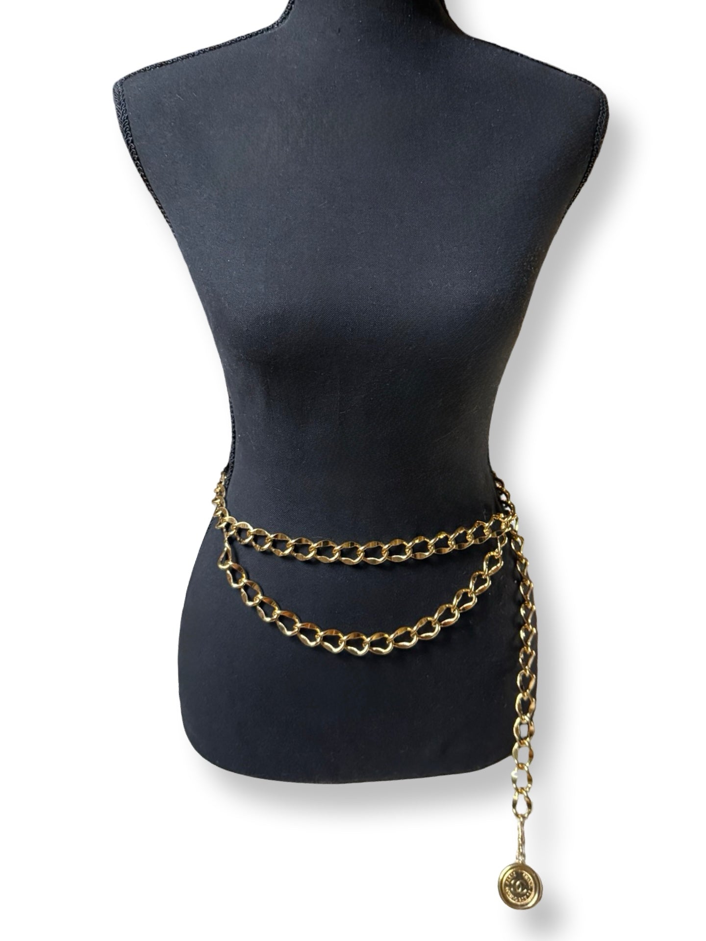 Chanel Vintage Double Chain Belt