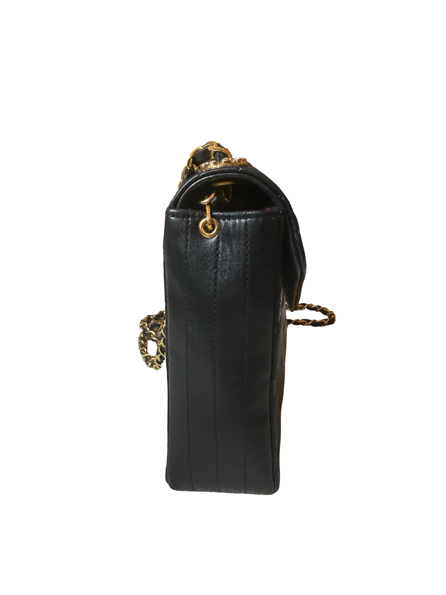 Chanel Vintage Crystal Embellished Classic Flap