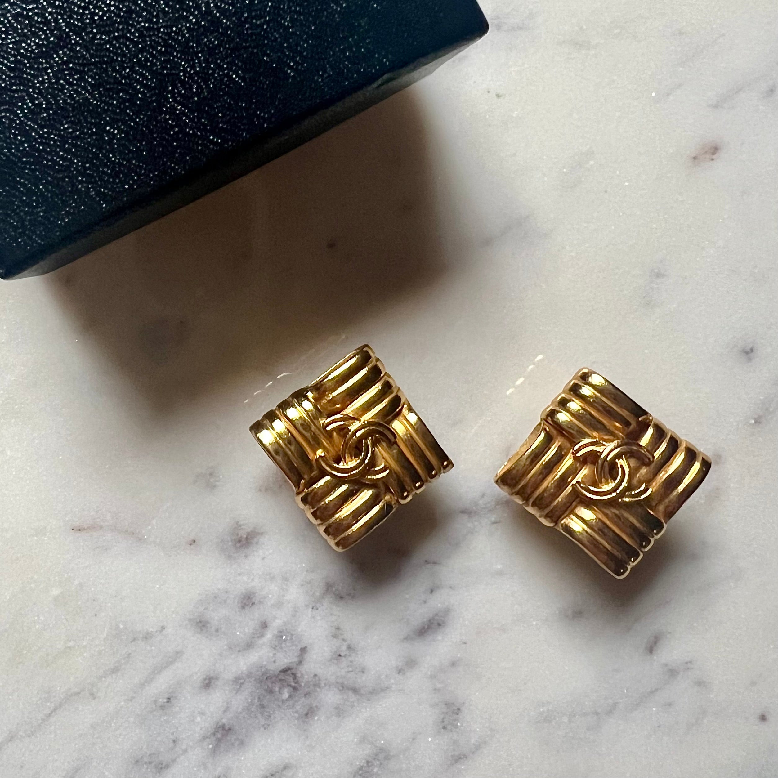 Chanel Vintage 90s Earrings