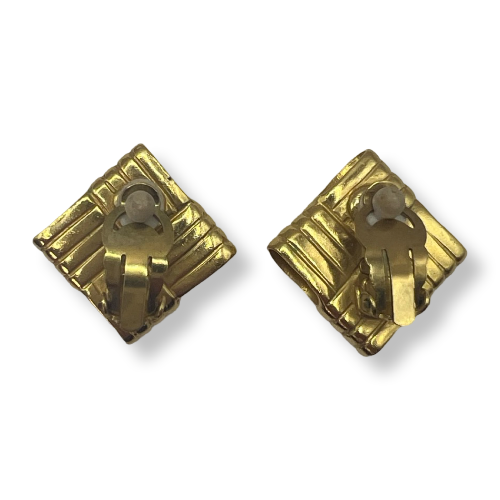 authentic vintage chanel earrings