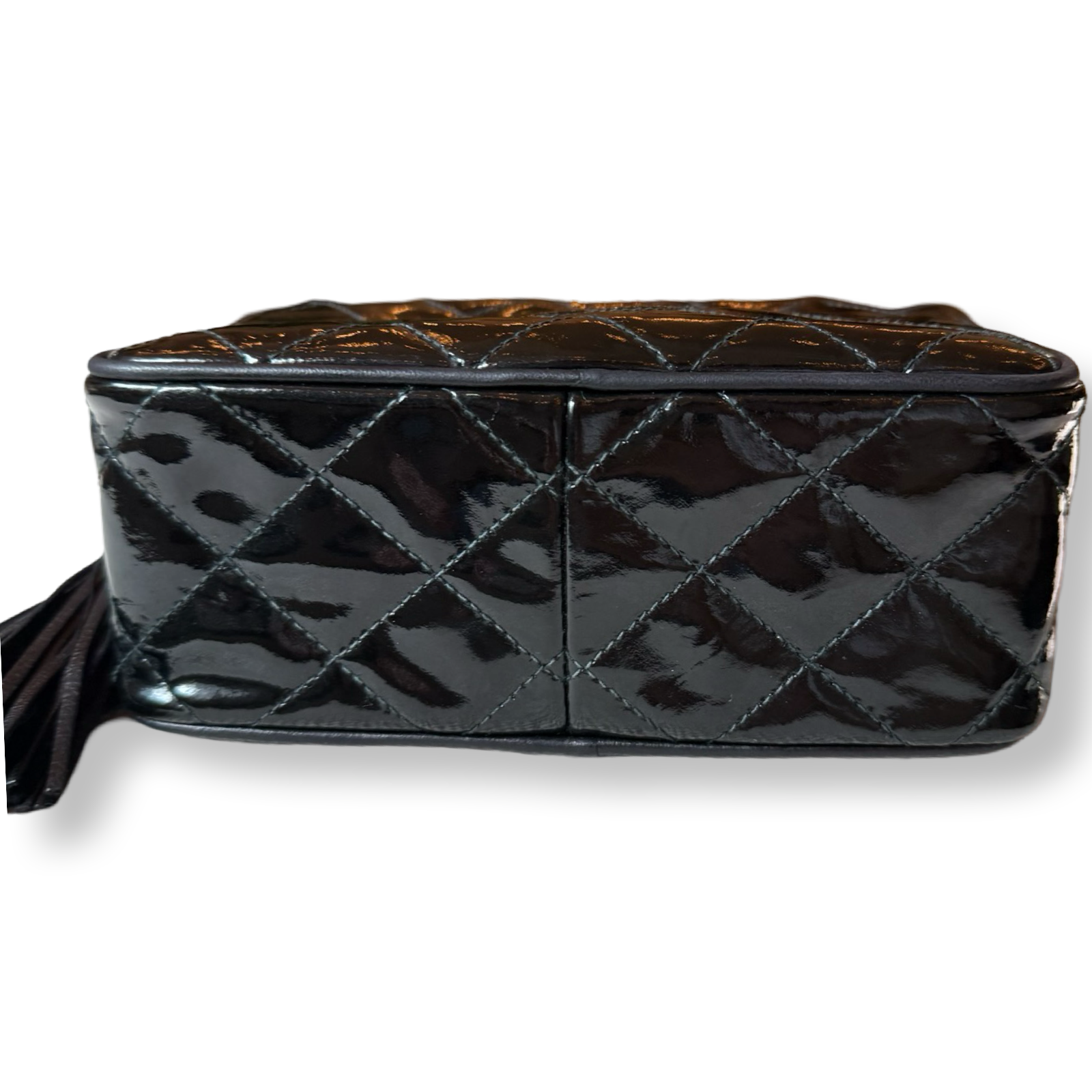 Chanel_Vintage_Camera_Bag_Patent Small Authentic 90s