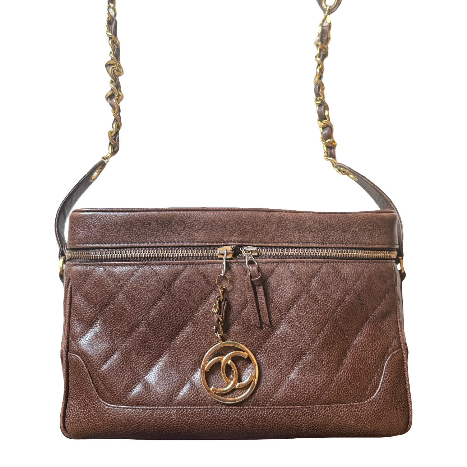 Chanel Vintage Caviar Camera Bag