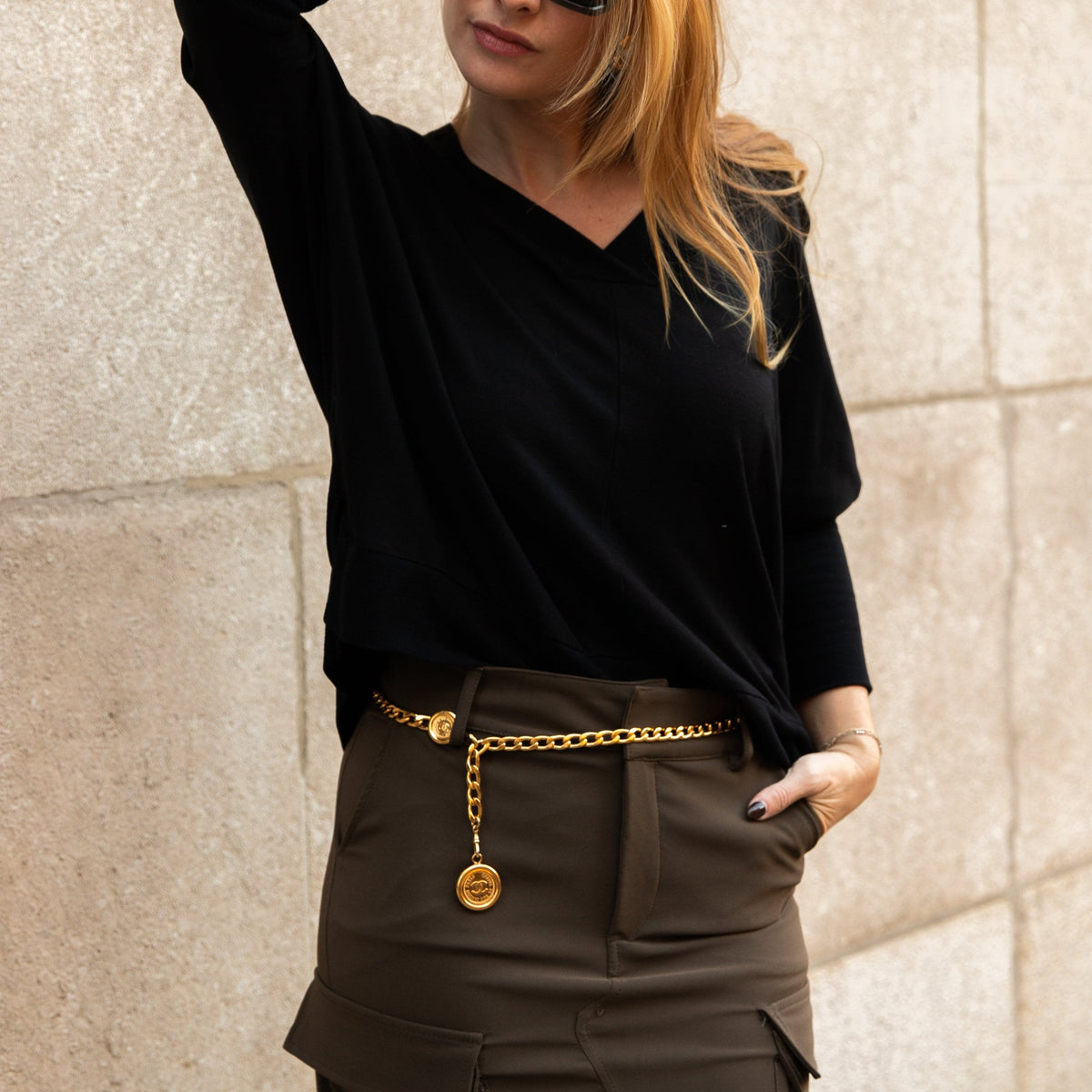 Chanel Vintage Chain-link Belt