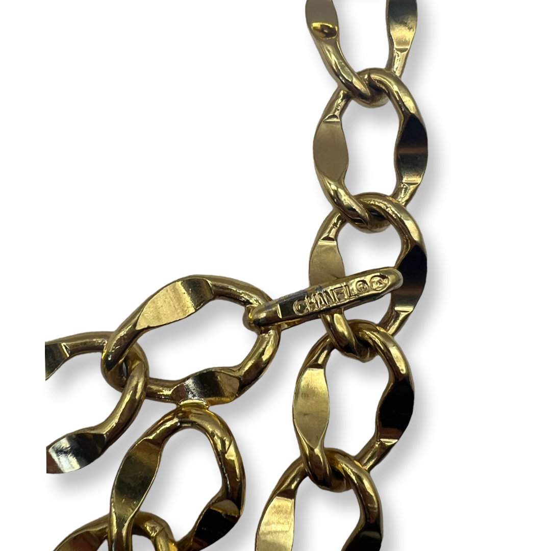 chanel retro 1995 chain belt