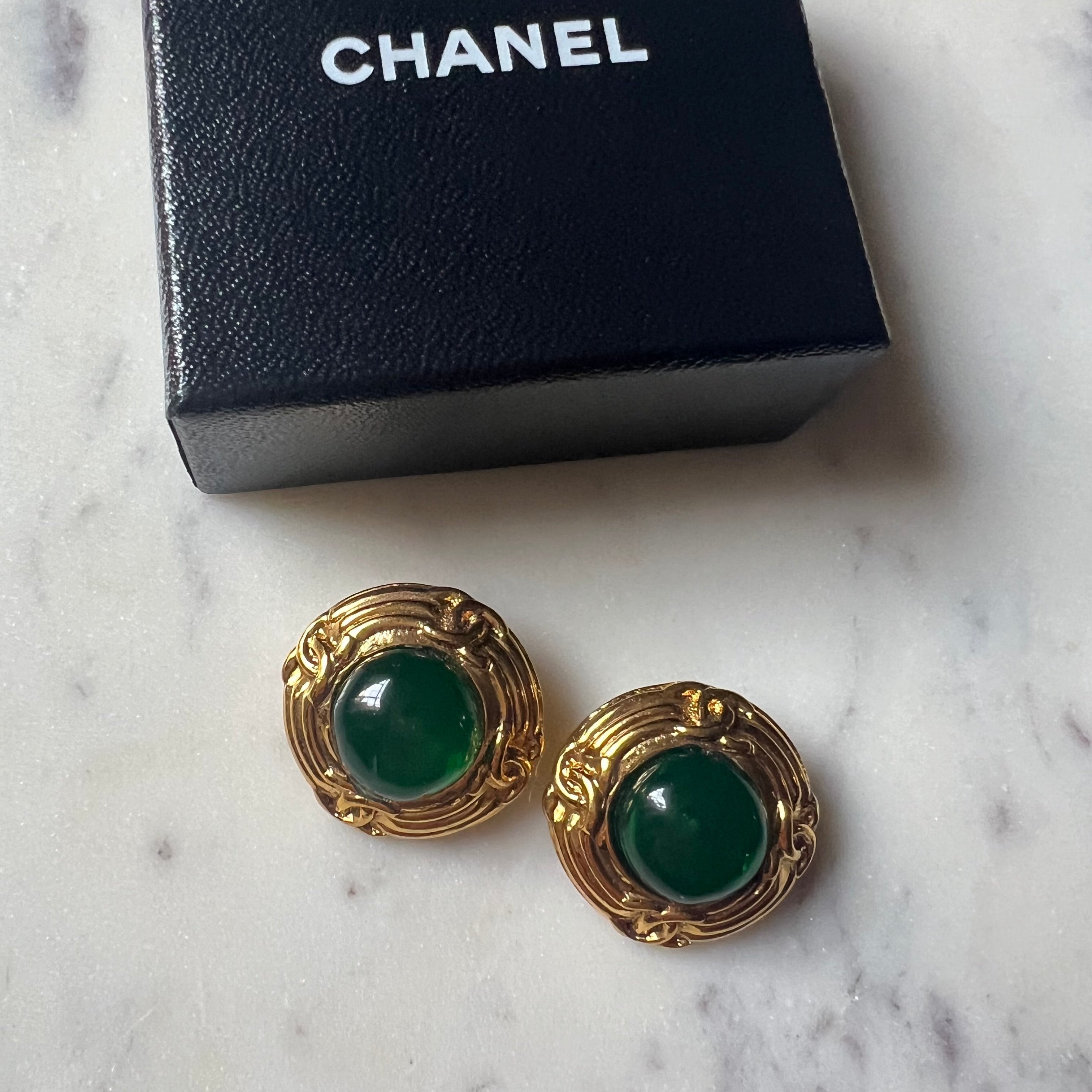 vintage chanel earrings