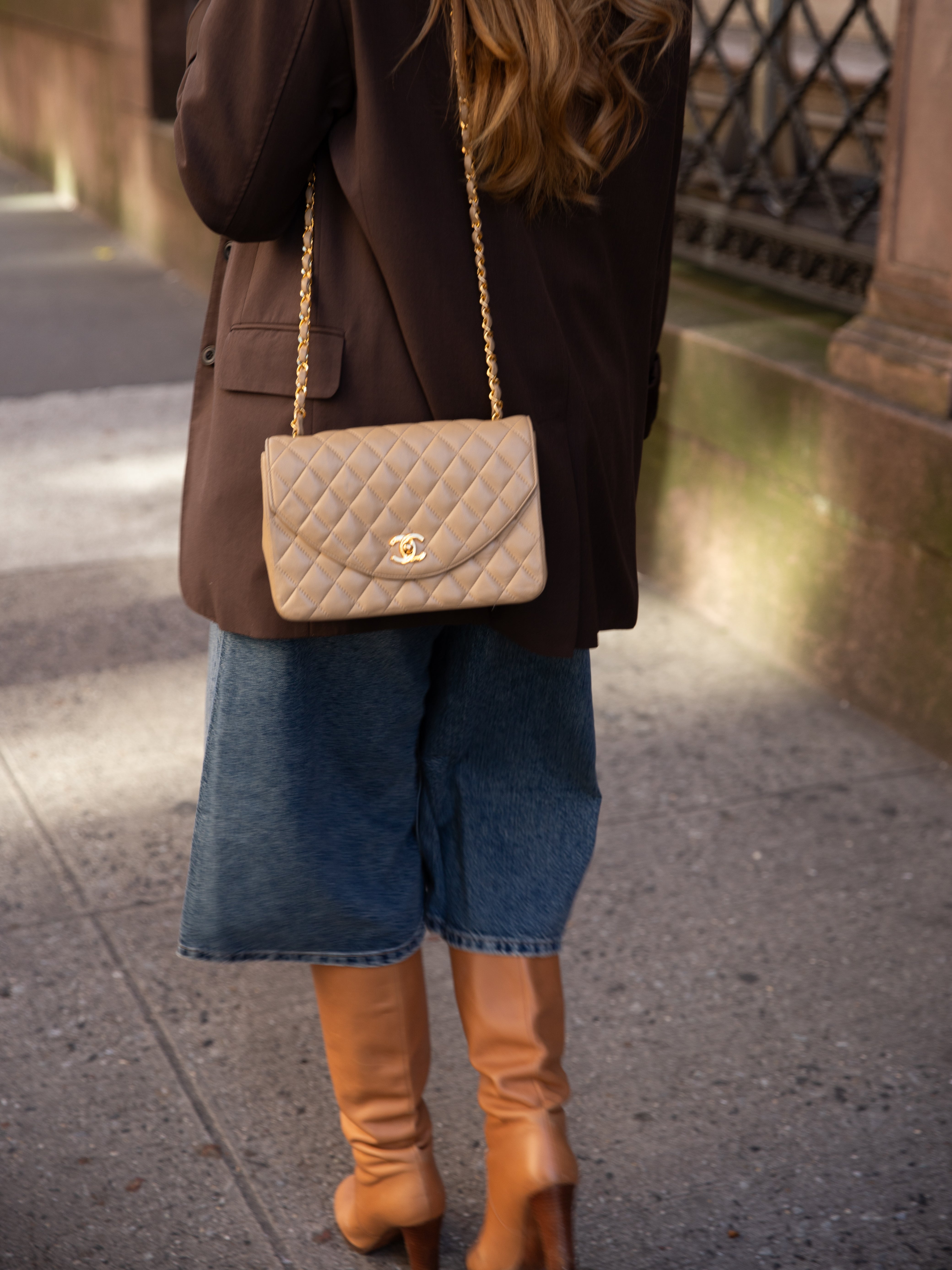 Vintage Classic Flap Half Moon Chanel