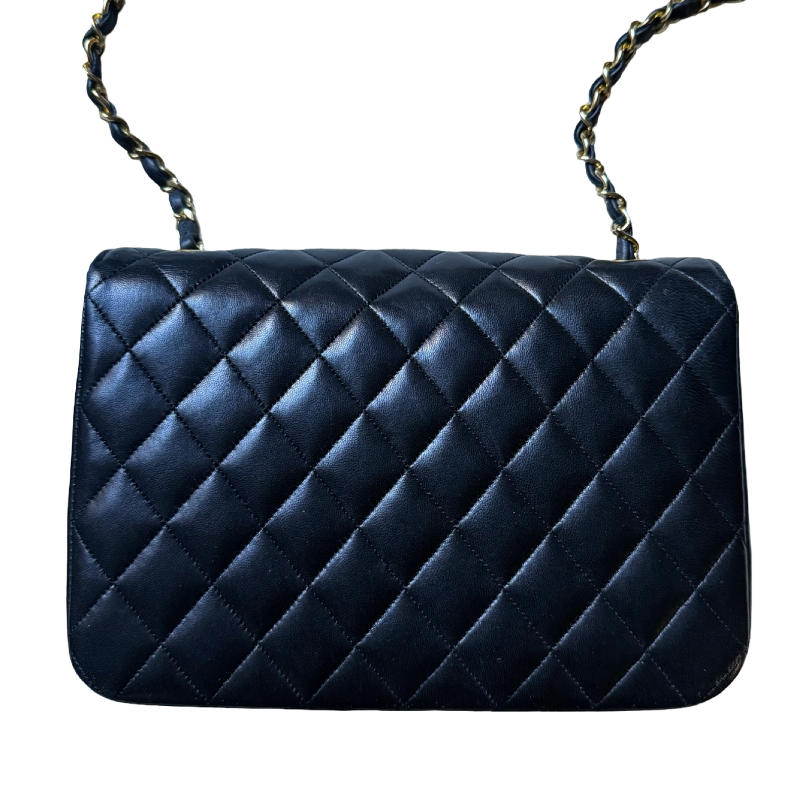 Chanel Vintage Half Moon Classic Flap