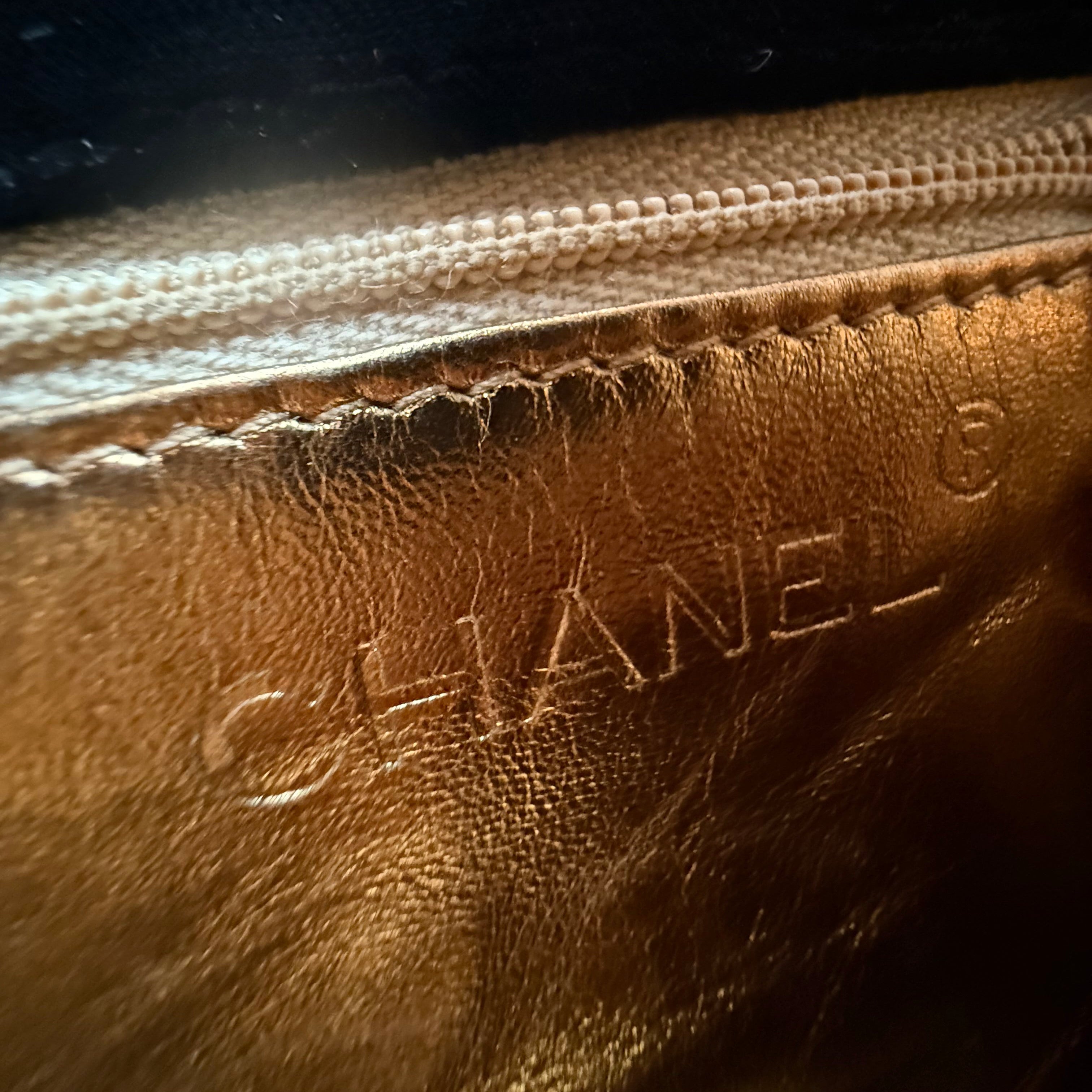 Vintage Chanel Authentic black velvet purse
