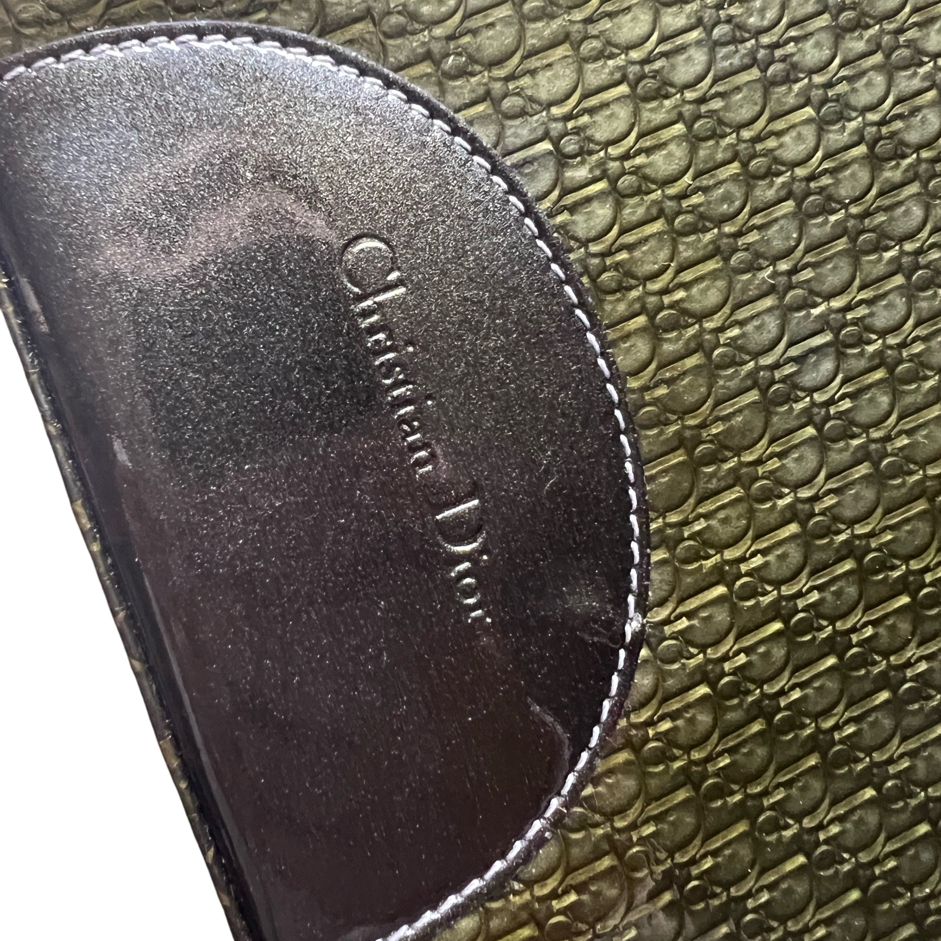Christian Dior 2000s Malice Pearl Bag patent green