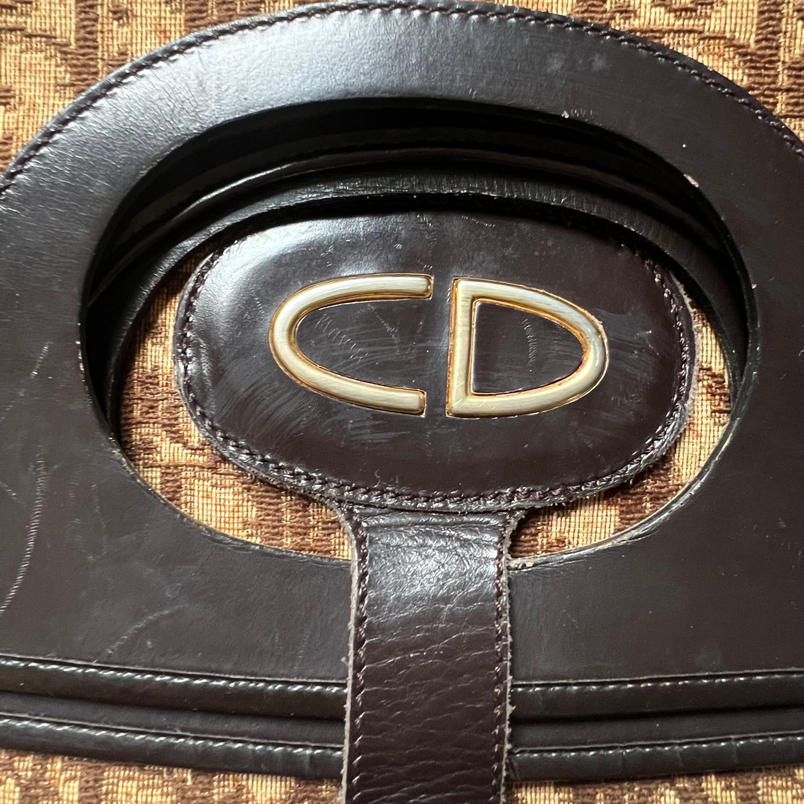 Dior Vintage Authentic 1970s Carrie Bradshaw Handbag