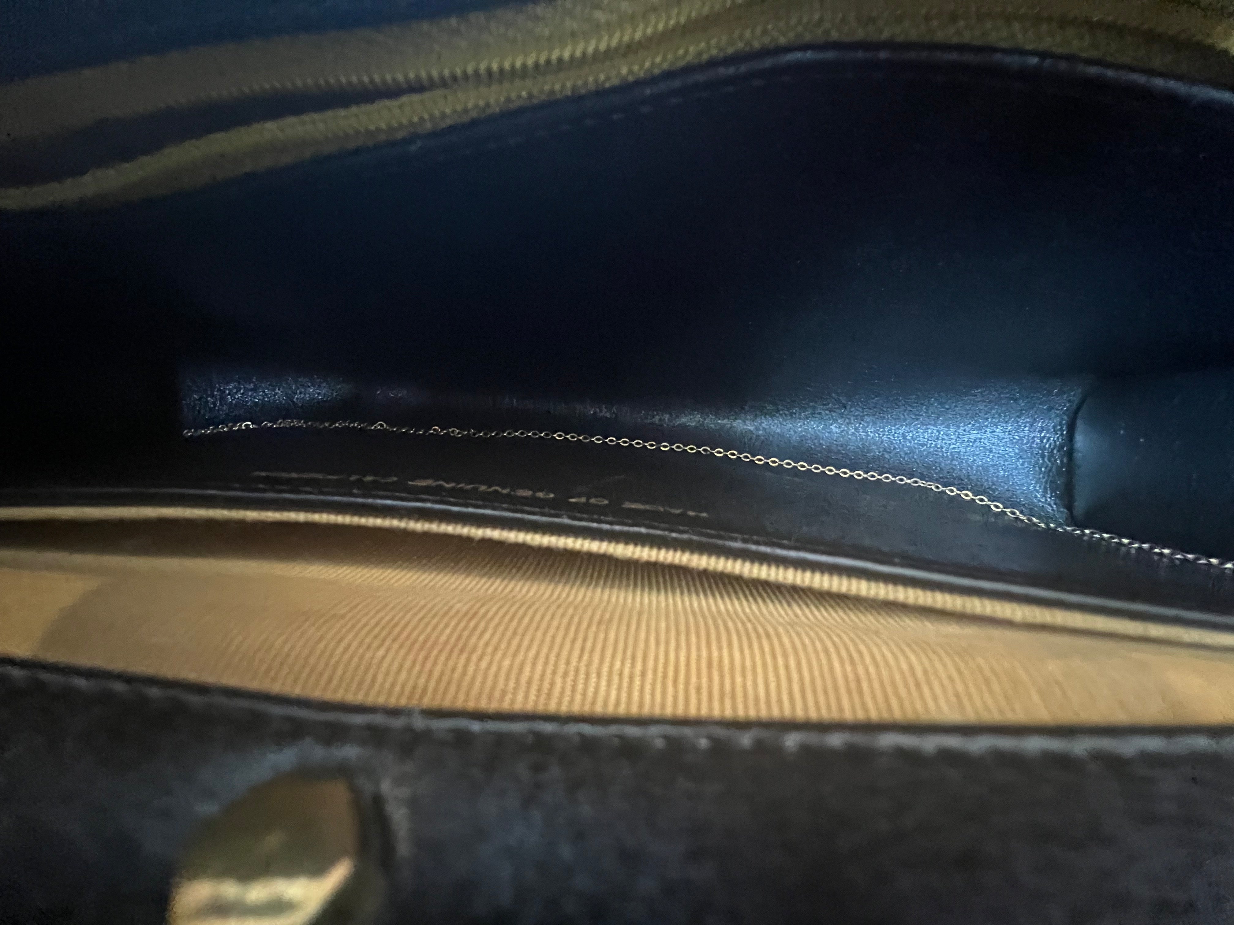 Christian Dior Authentic Leather Black Bag