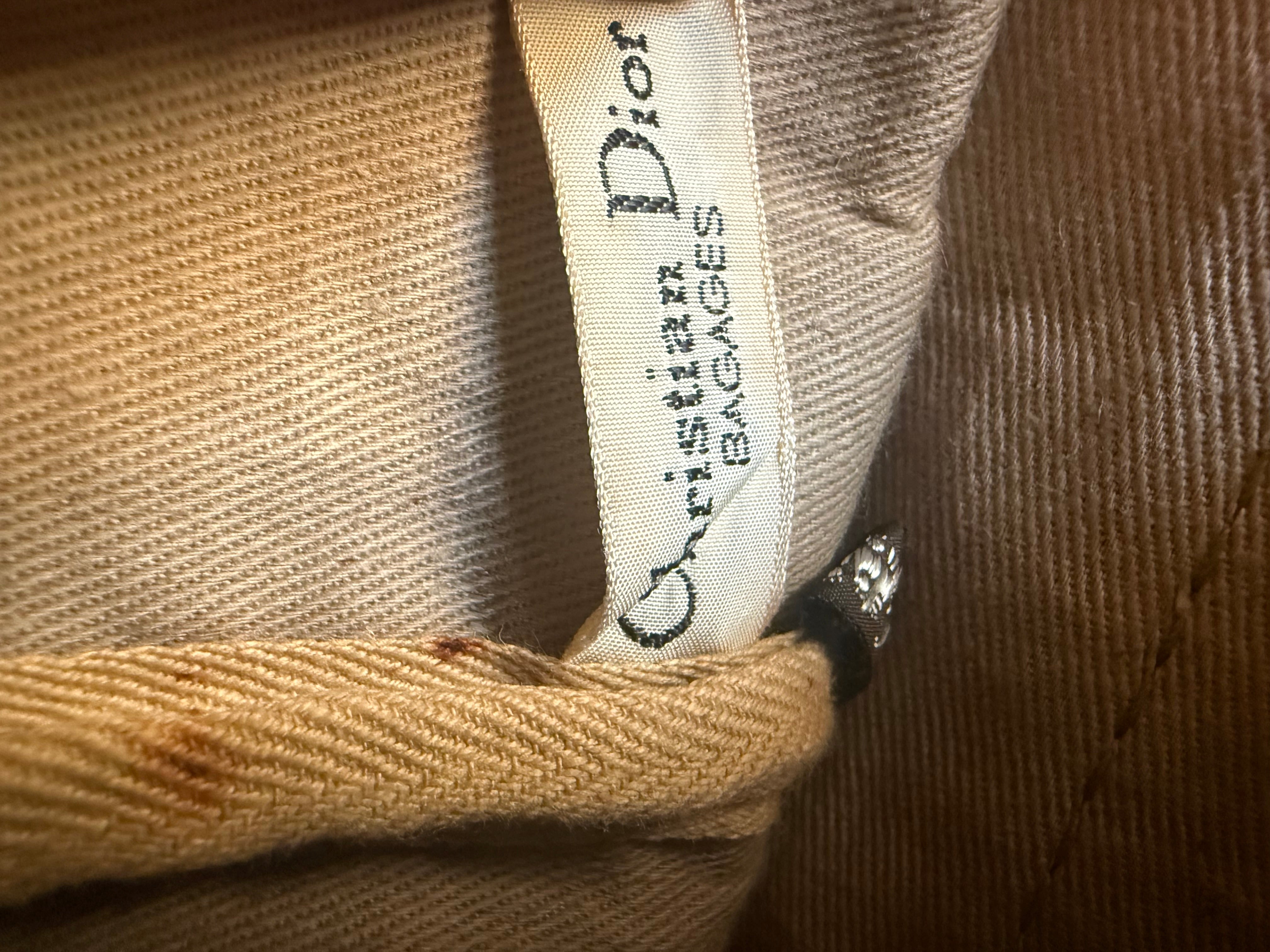 Dior Vintage Trotter Boston Bag
