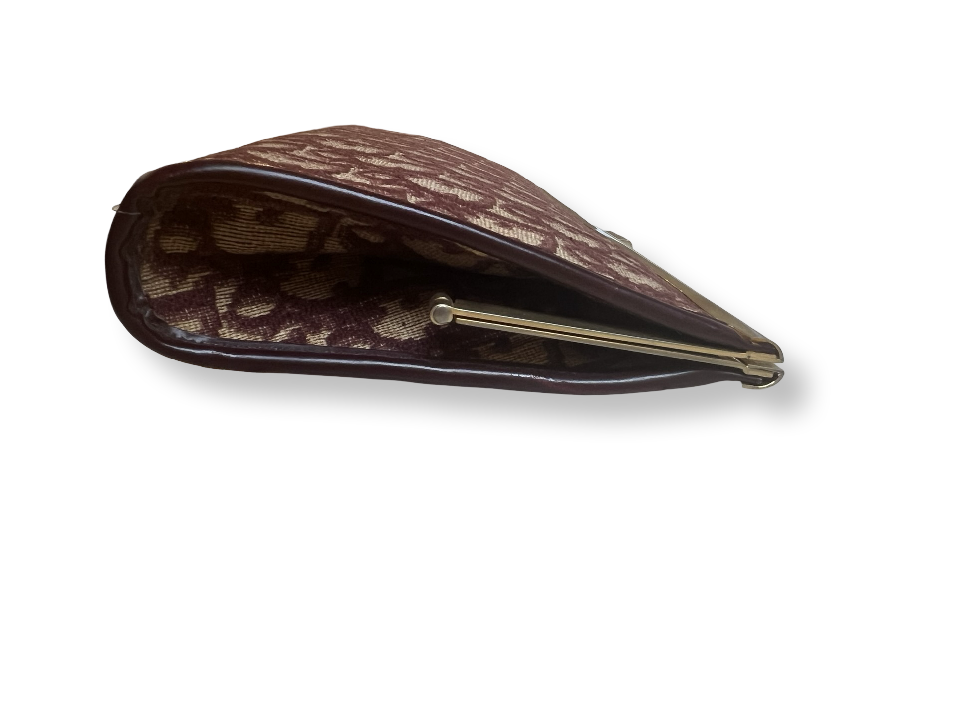Christian Dior Vintage Red Trotter Clutch