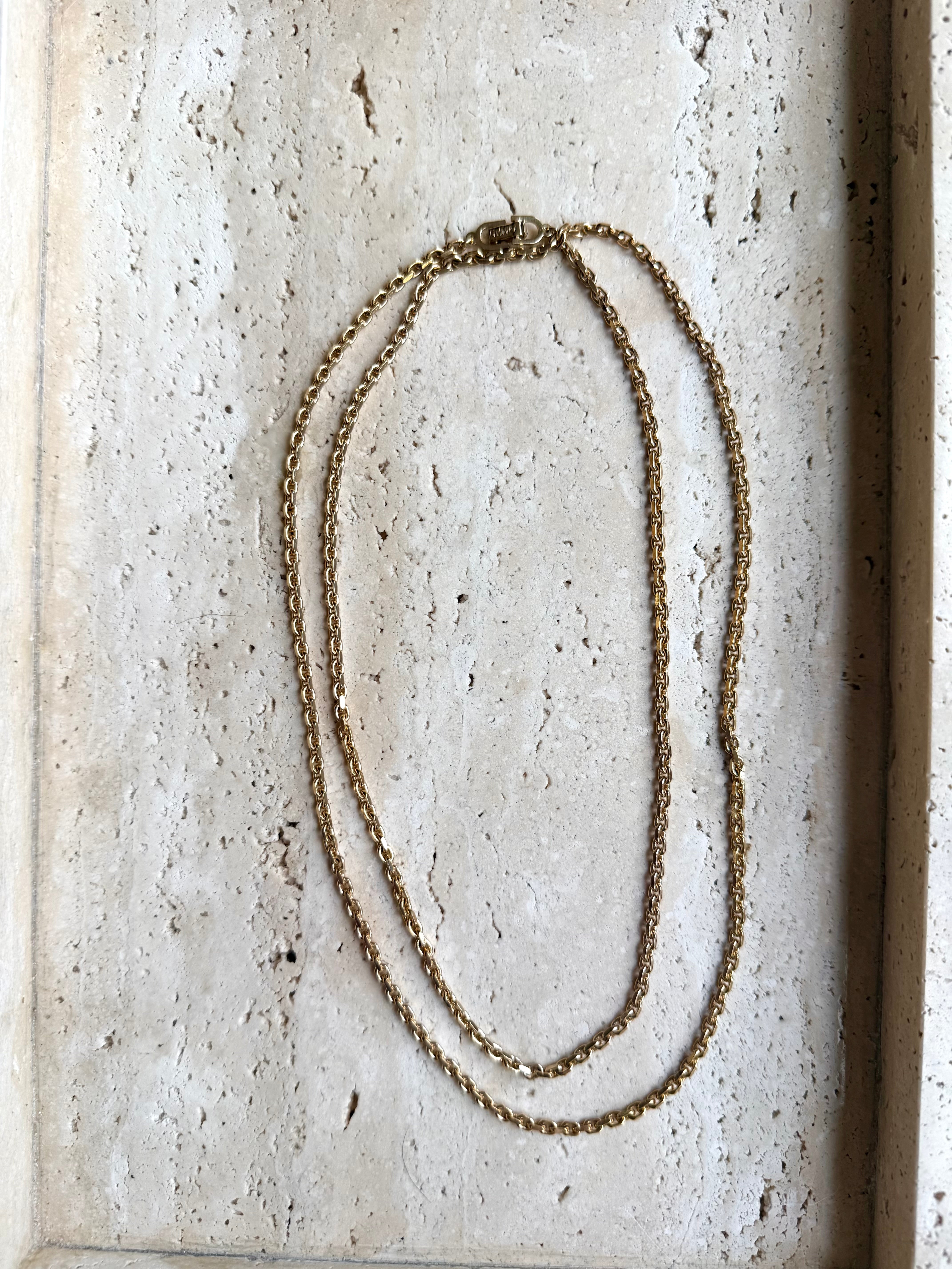 Dior Vintage Tinsel Chain