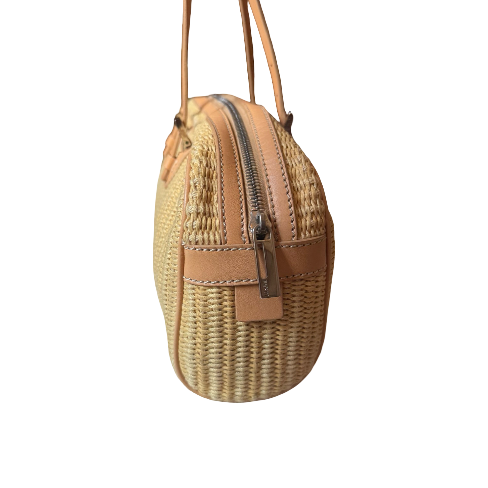 Fendi Vintage Woven Shoulder Bag