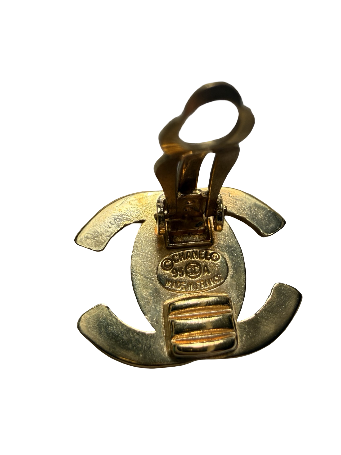 Chanel '95 Vintage Turnlock Earrings