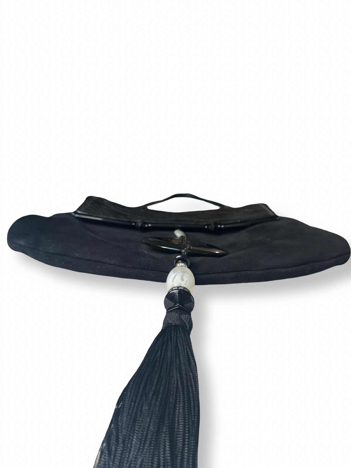 Yves Saint Laurent Vintage Jade Tassel Bag
