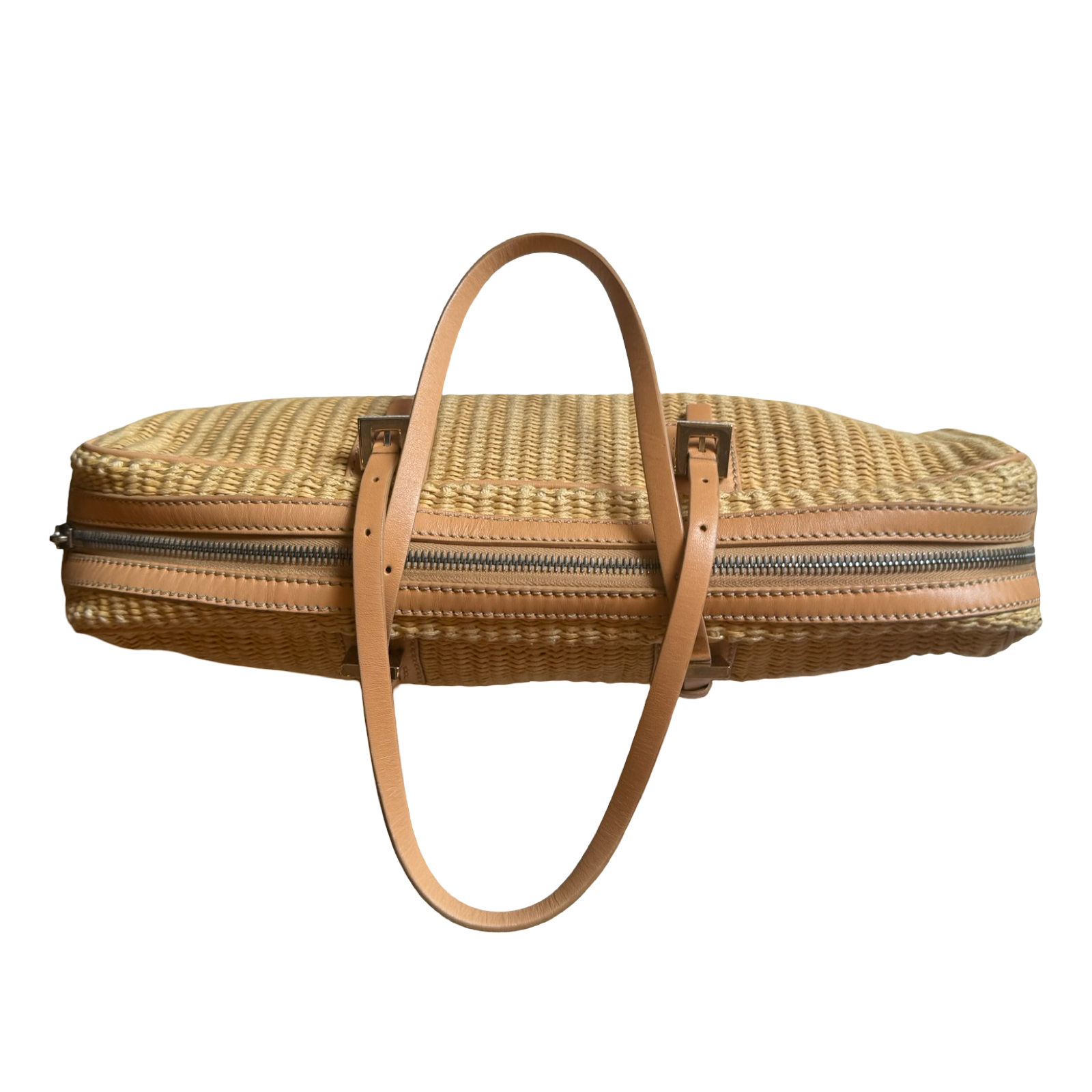 Fendi Vintage Woven Shoulder Bag