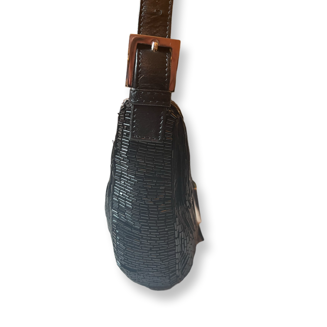 Fendi authentic shoulder bag vintage 90s baguette beads