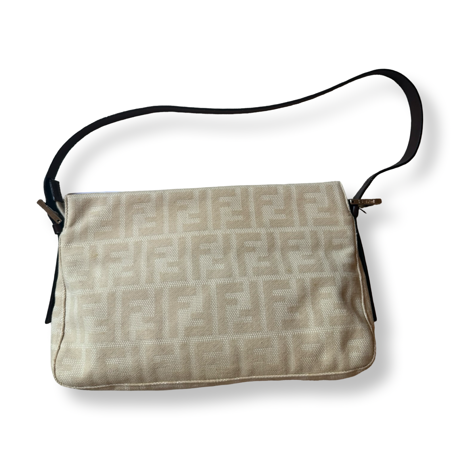 Fendi Vintage Zucca Shoulder Bag
