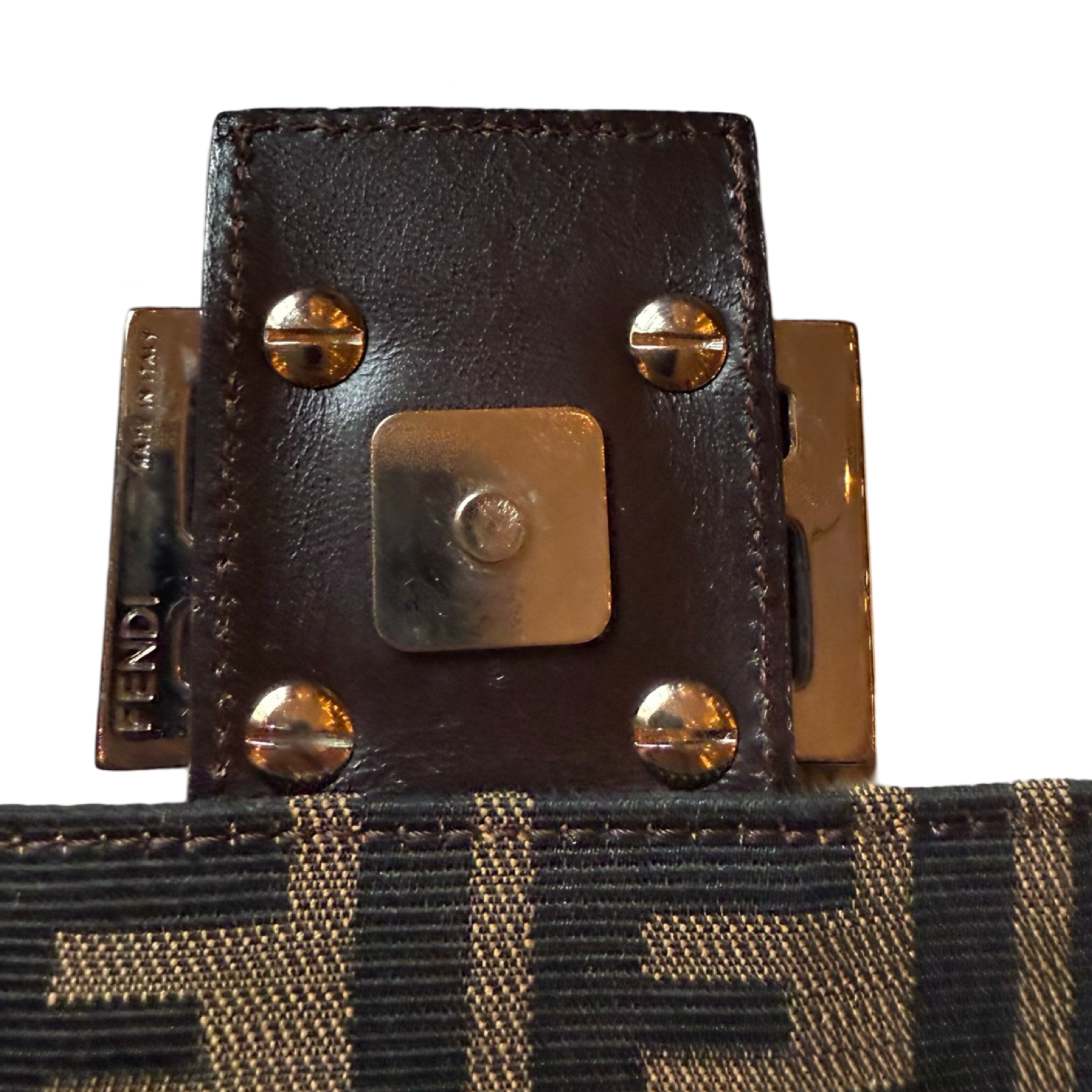 Fendi Mama Baguette authentic classic pattern