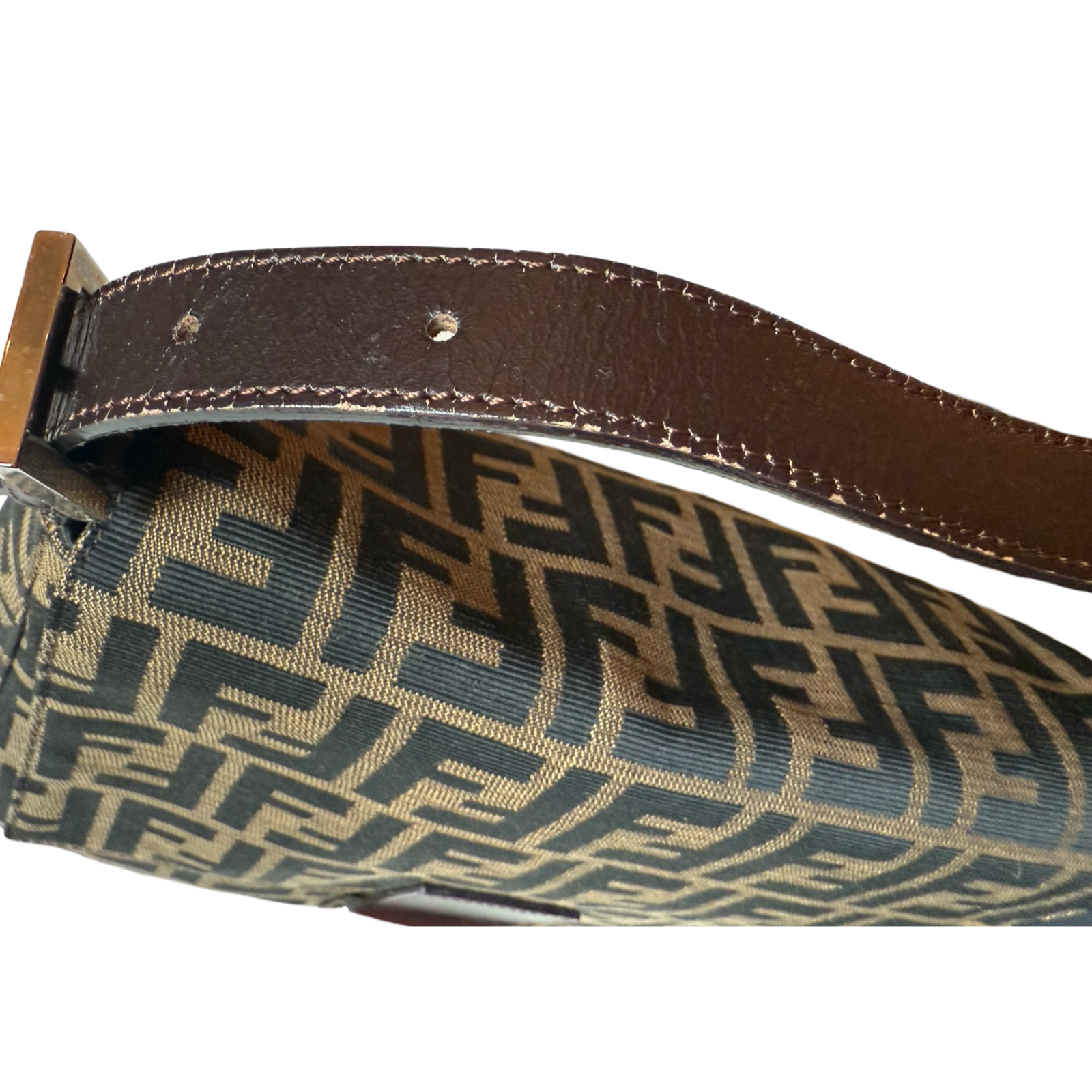 Fendi Mama Baguette Classic Zucca authentic vintage