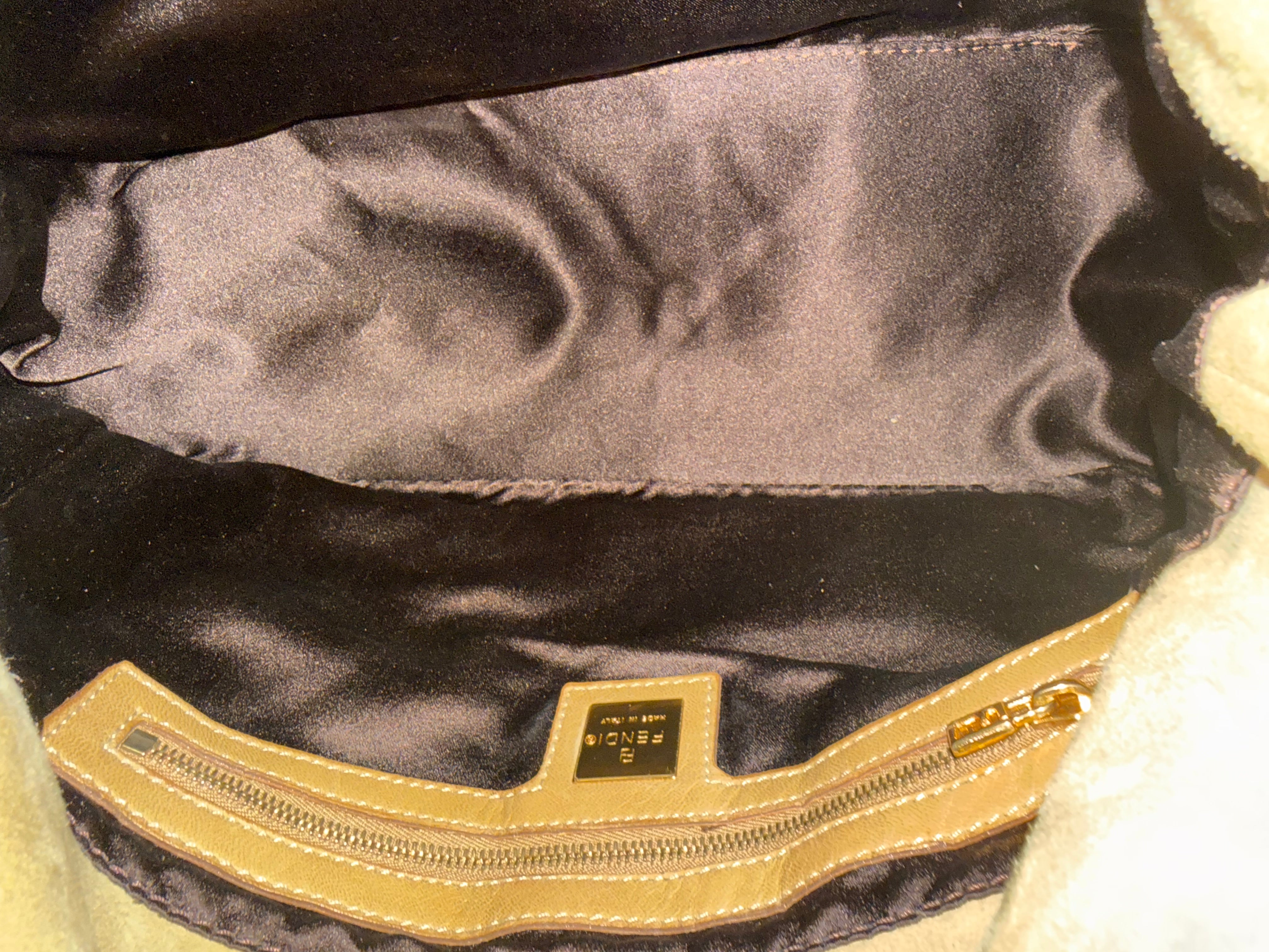 Fendi Mama Baguette Suede