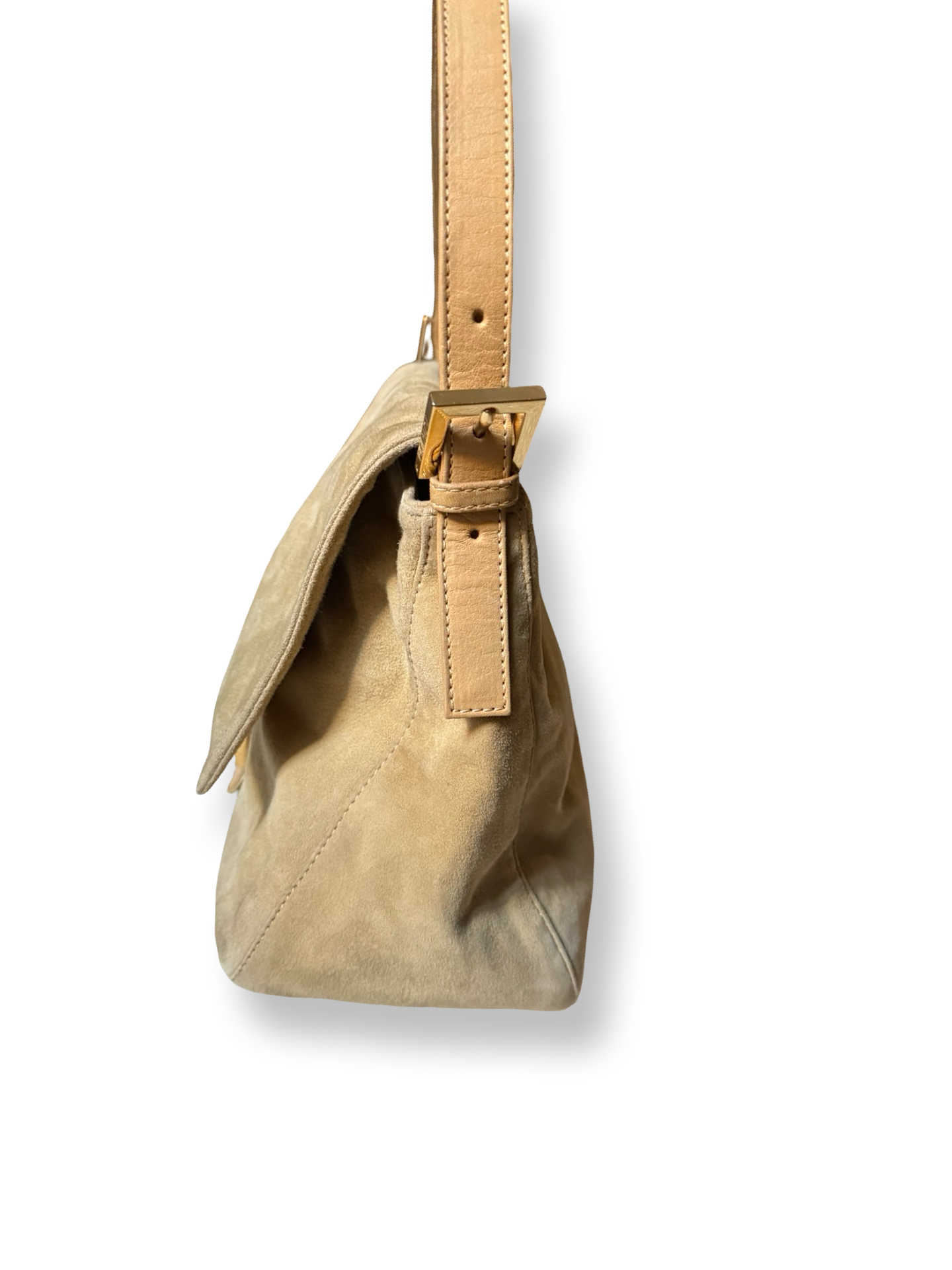 Fendi Mama Baguette Suede