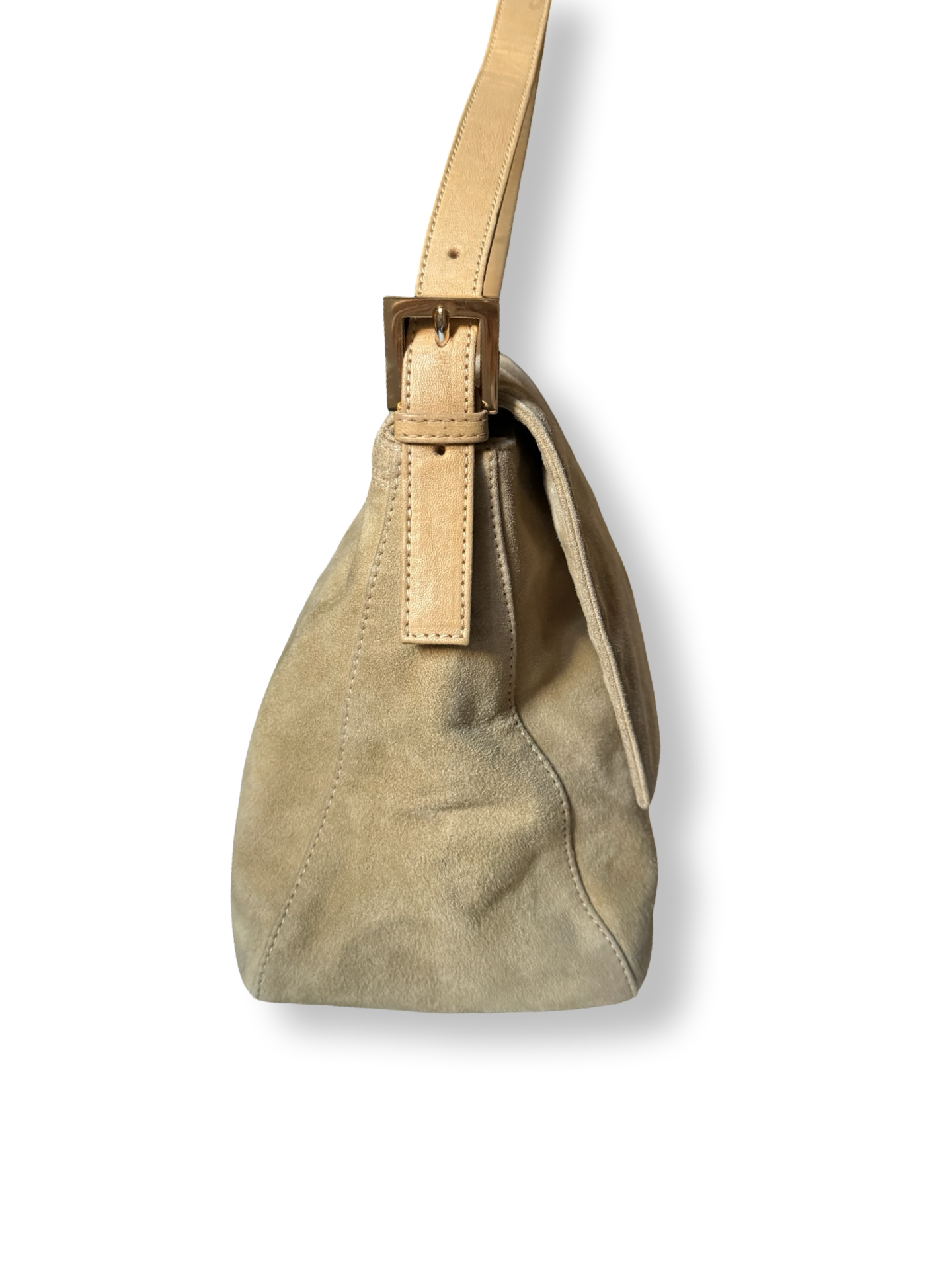 Fendi Mama Baguette Suede