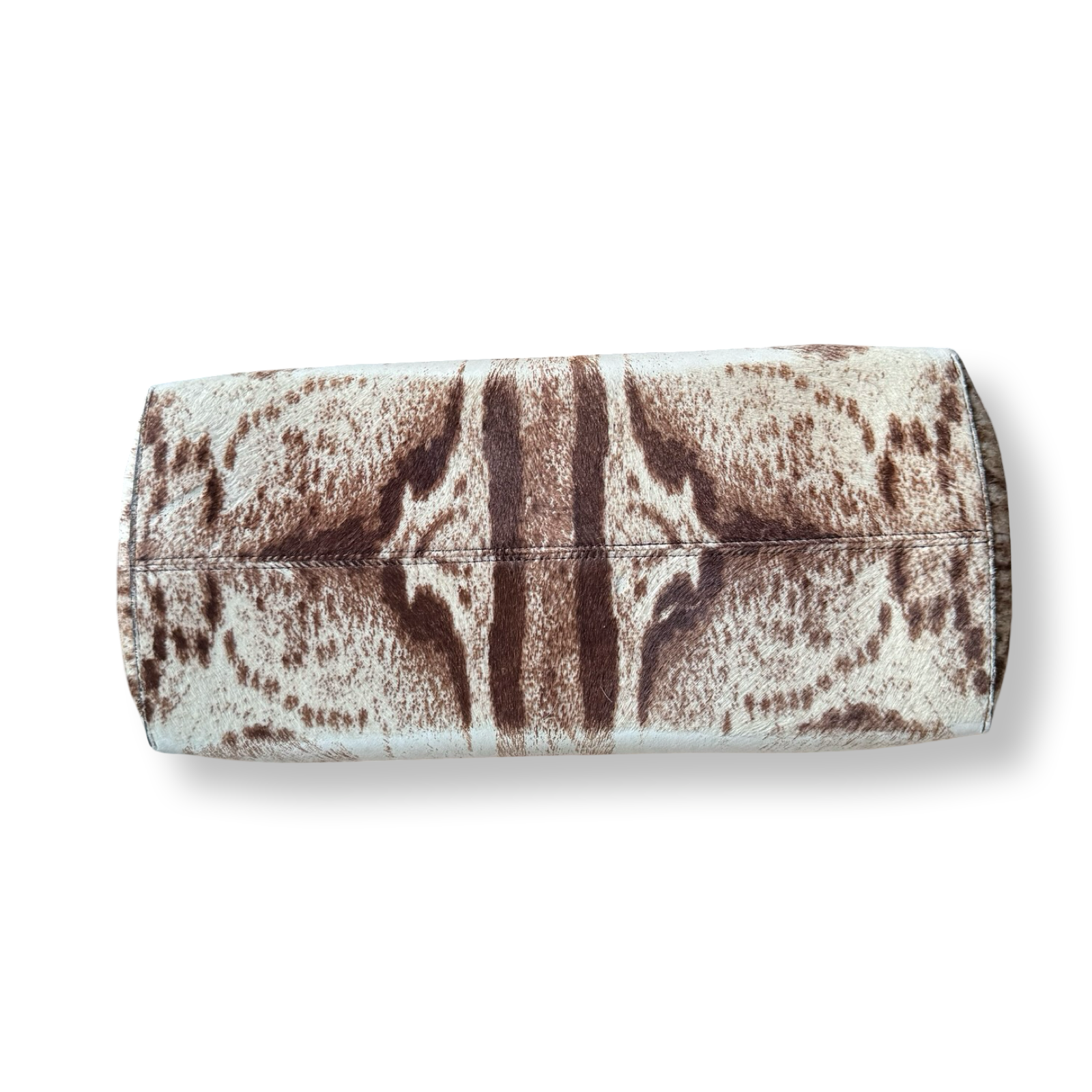 Fendi_authentic harako animal pattern pony hair two way bag