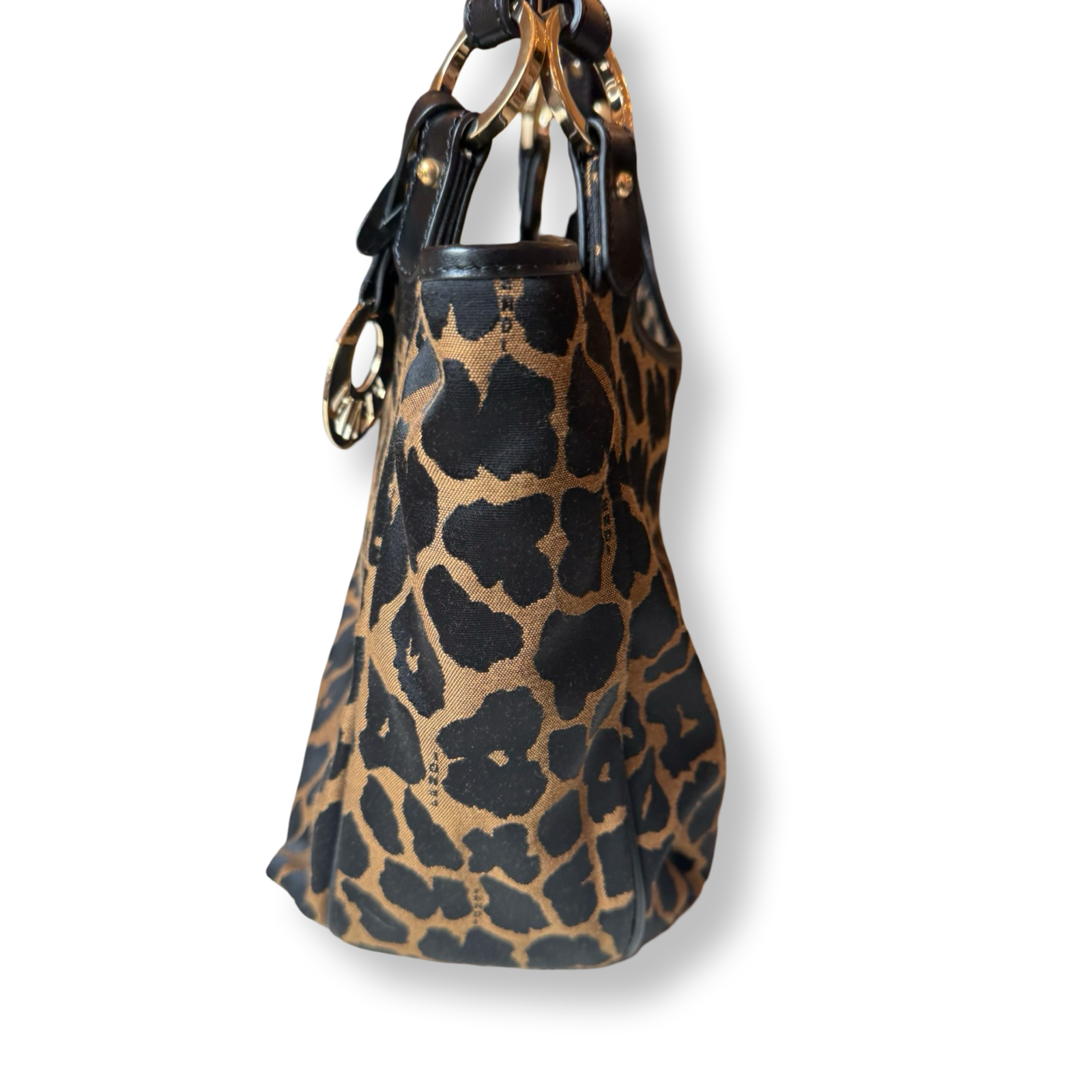 Fendi Vintage Animal Shoulder Tote