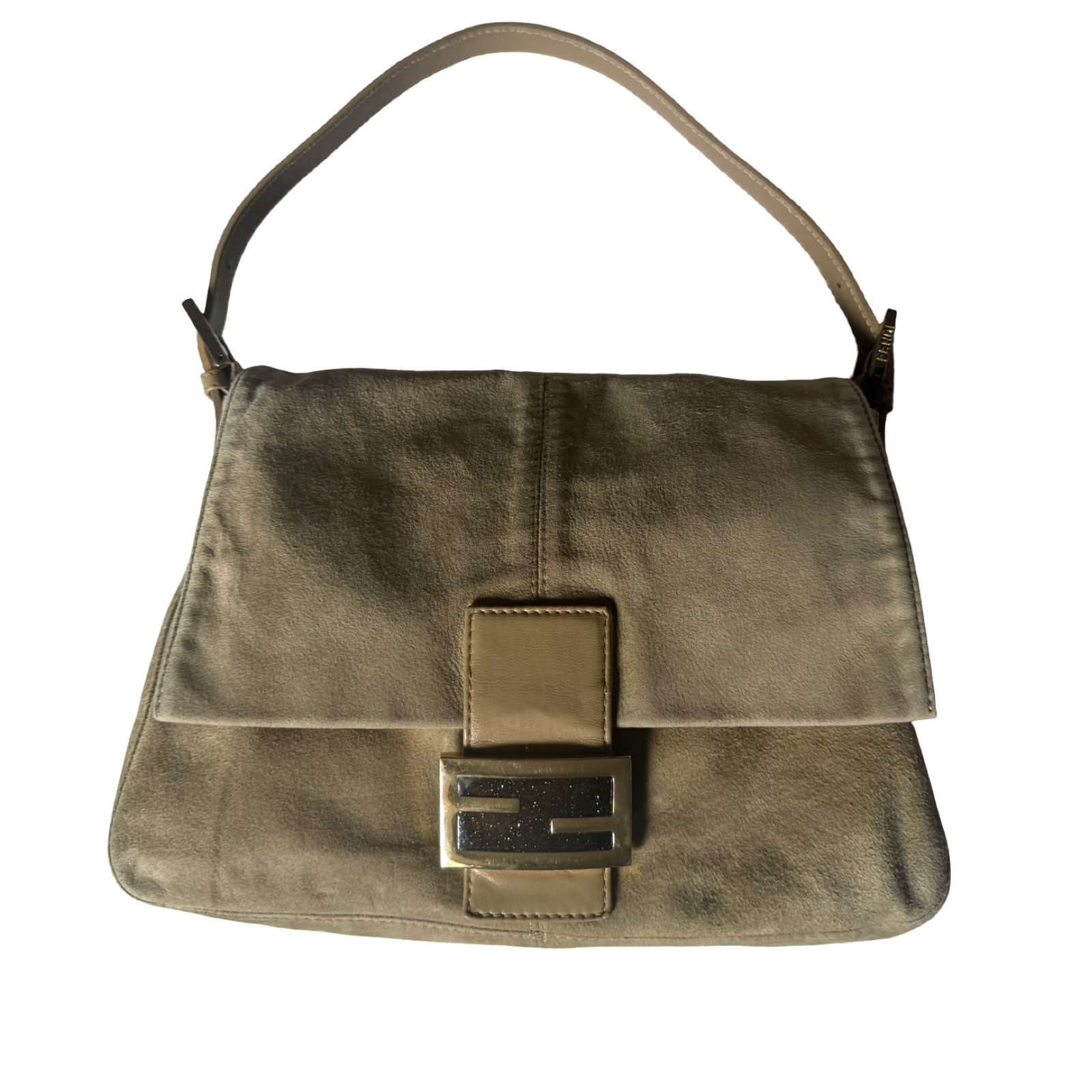 Fendi Vintage Mama Baguette Suede