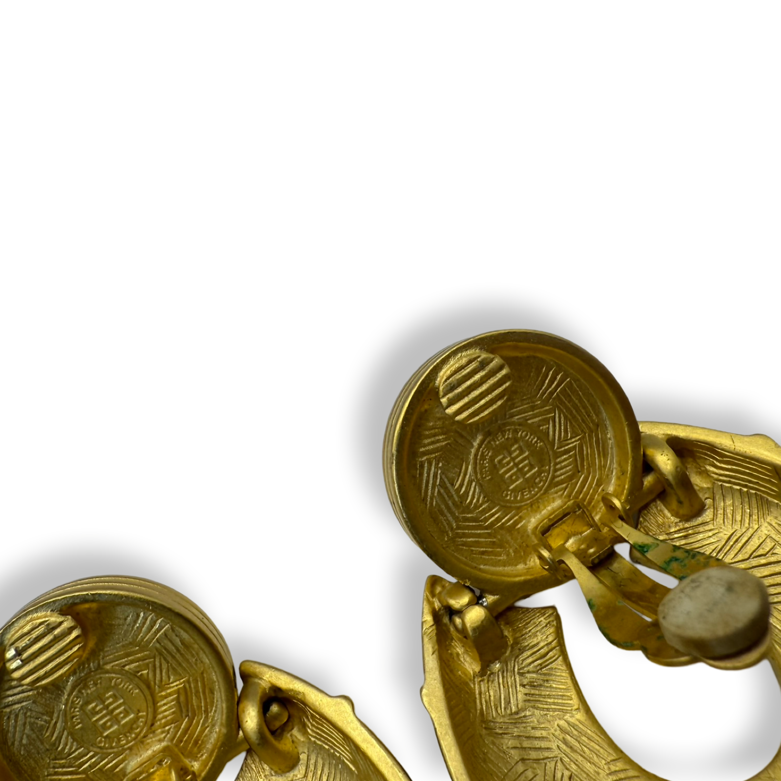 Givenchy authentic vintage earrings oversized runway piece