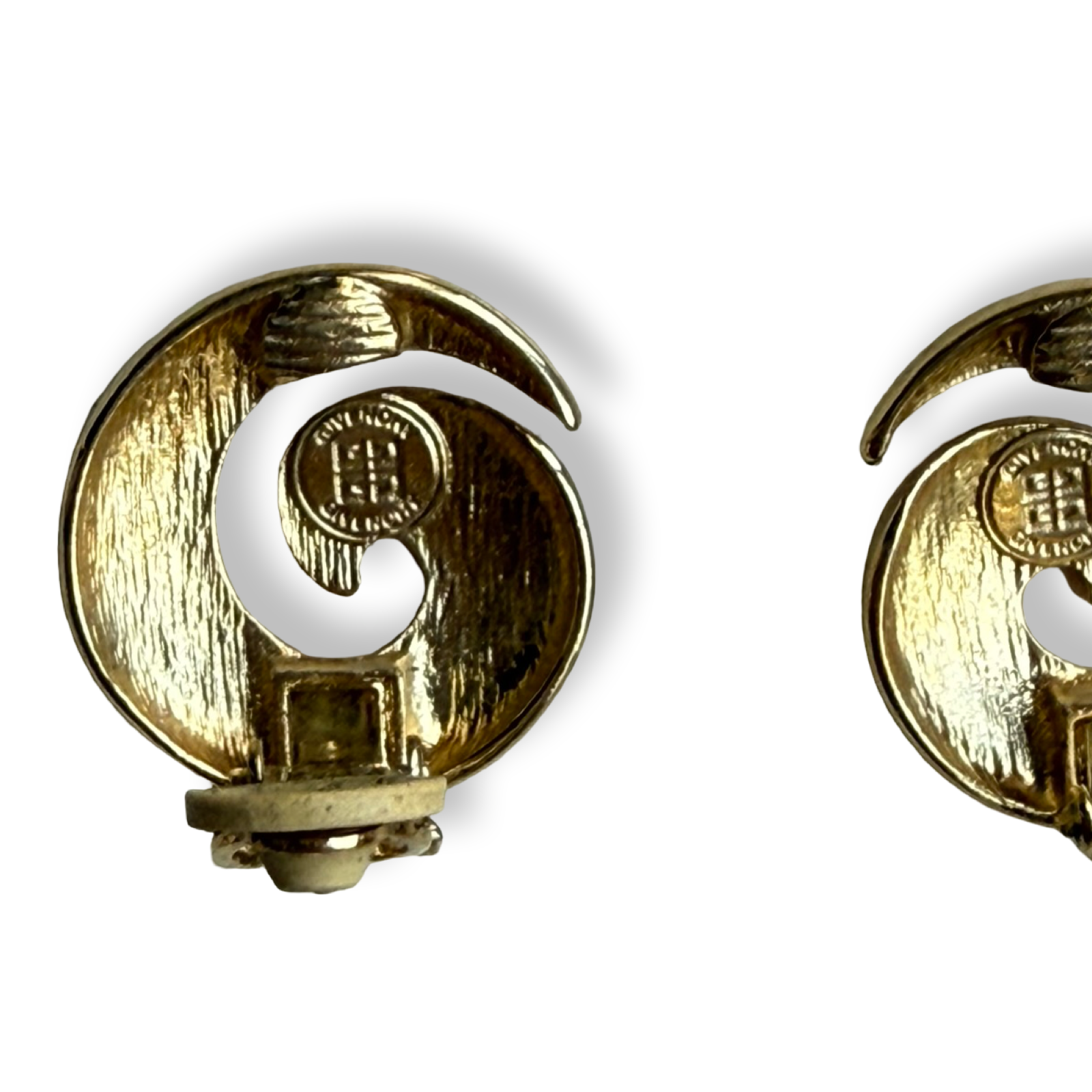Givenchy Vintage Swirl Earrings